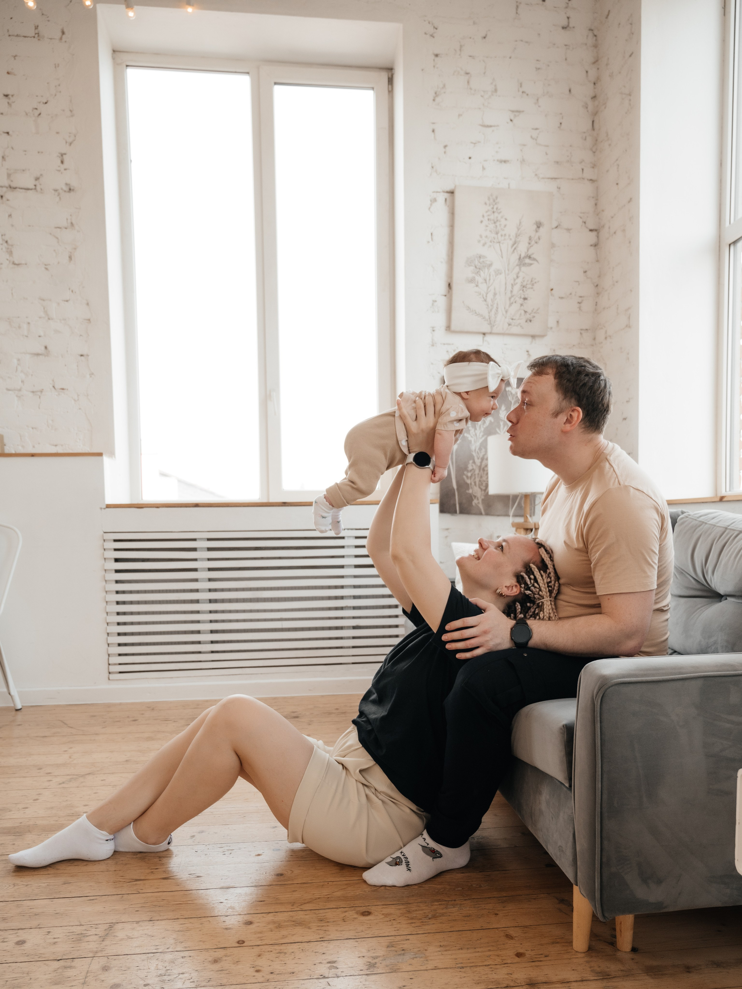 Семья Екатерины и Алексея. Свадебный и семейный фотограф Юлия Чернобай | Подольск, Москва, Московская область