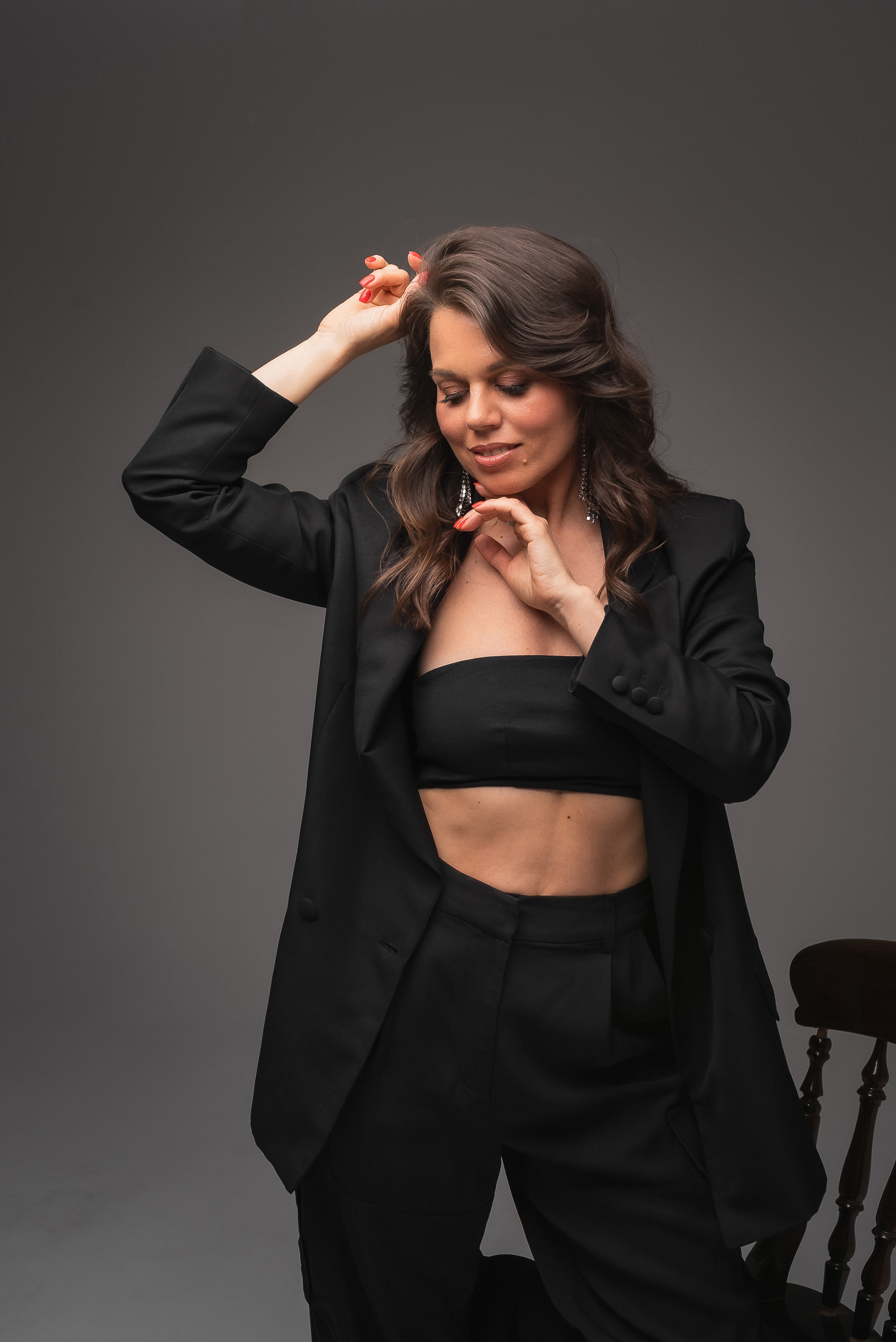 Женский портрет на циклораме. КОНТЕНТ |БРЕНД фотограф Санкт-Петербург — Жанна Олтаржевская