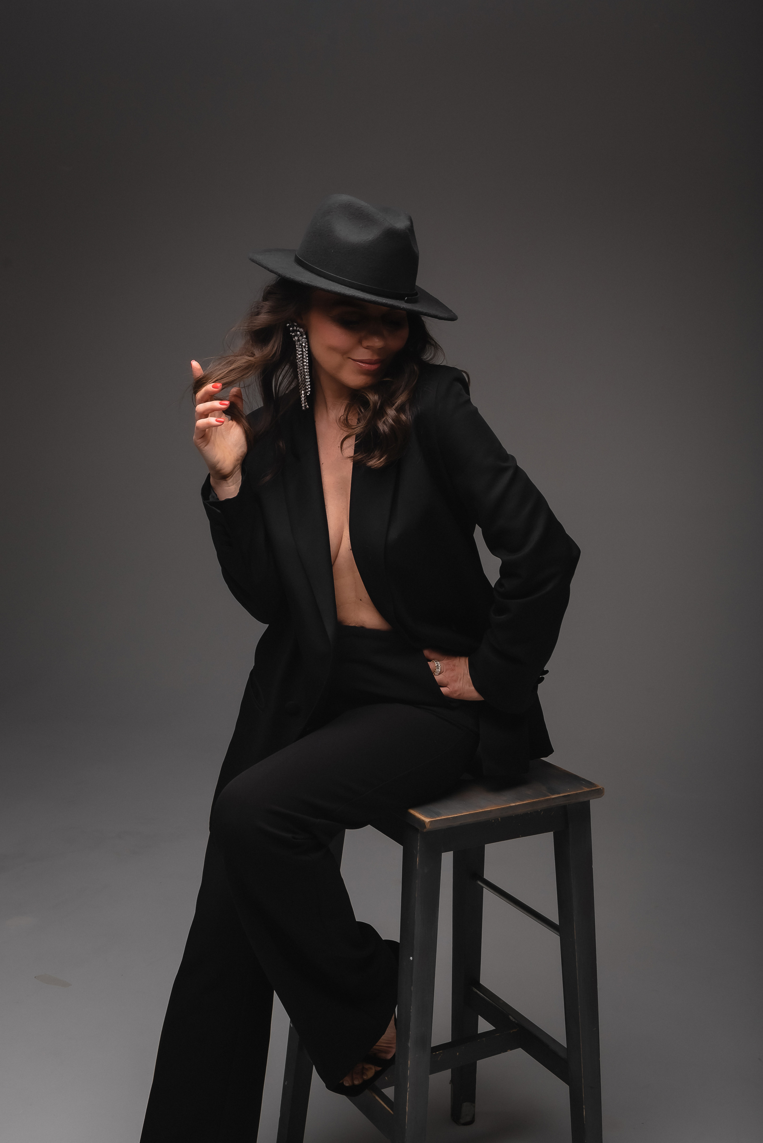 Женский портрет на циклораме. КОНТЕНТ |БРЕНД фотограф Санкт-Петербург — Жанна Олтаржевская