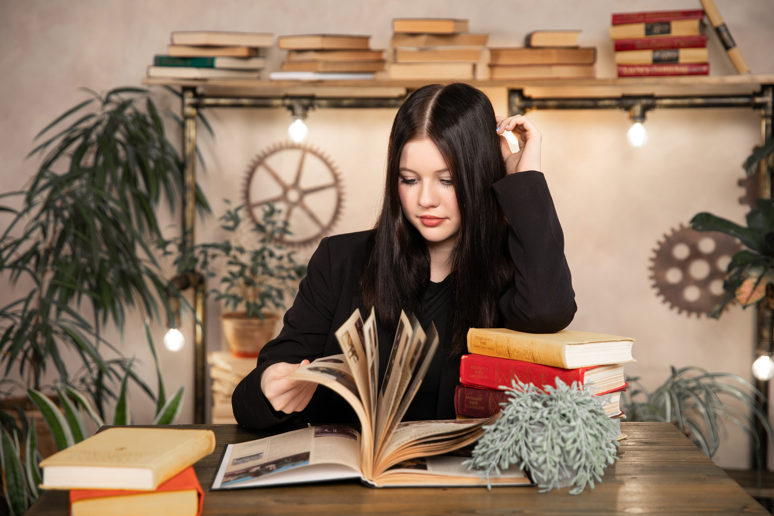 В фотозоне «Исследователь». Выпускные альбомы Евгении Виноградовой г. Липецк