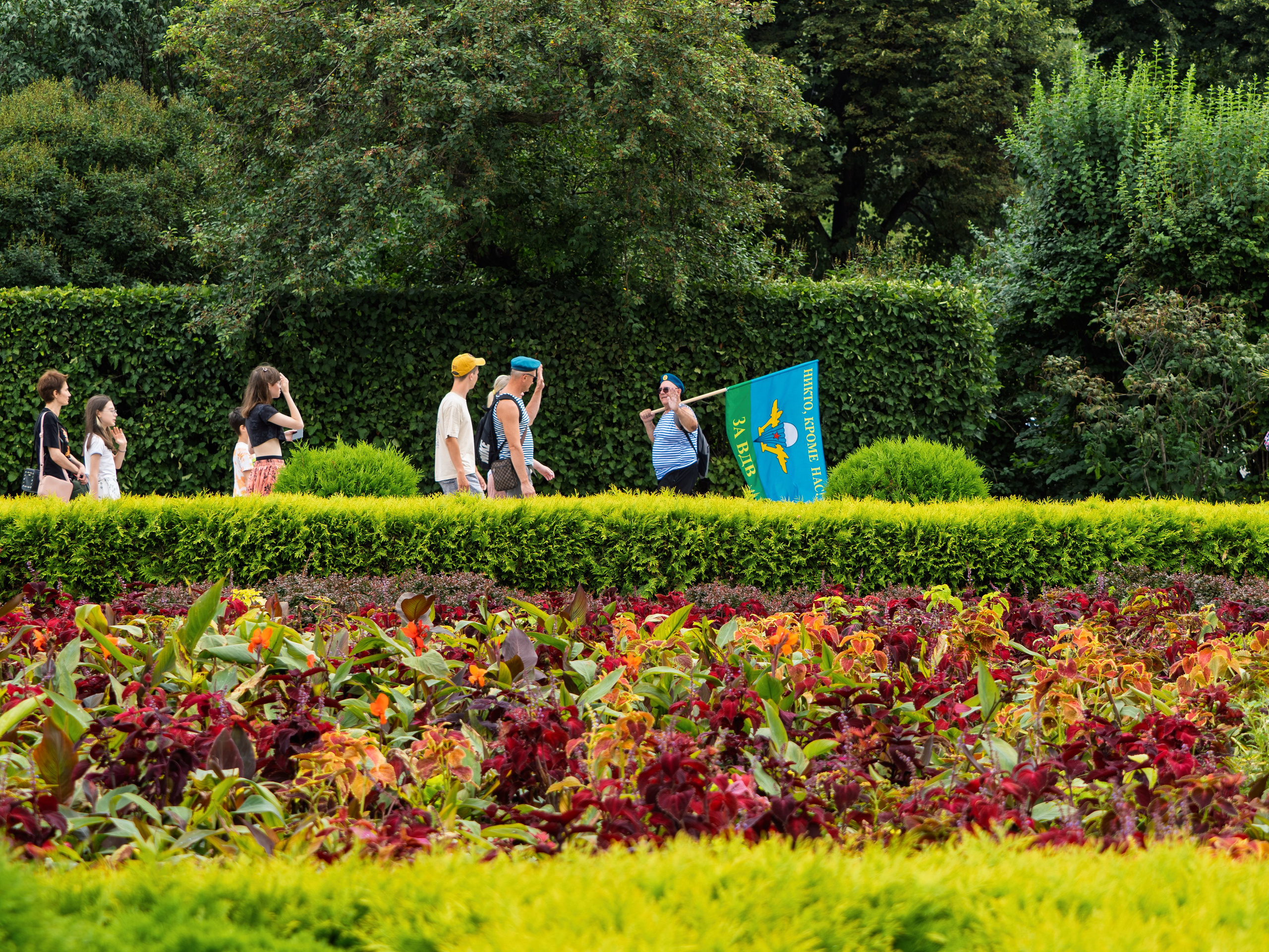 Празднование 95-летия ВДВ в парке горького 2 августа 2025 гола. Фотограф Никифоров-Гордеев Сергей. Москва и МО