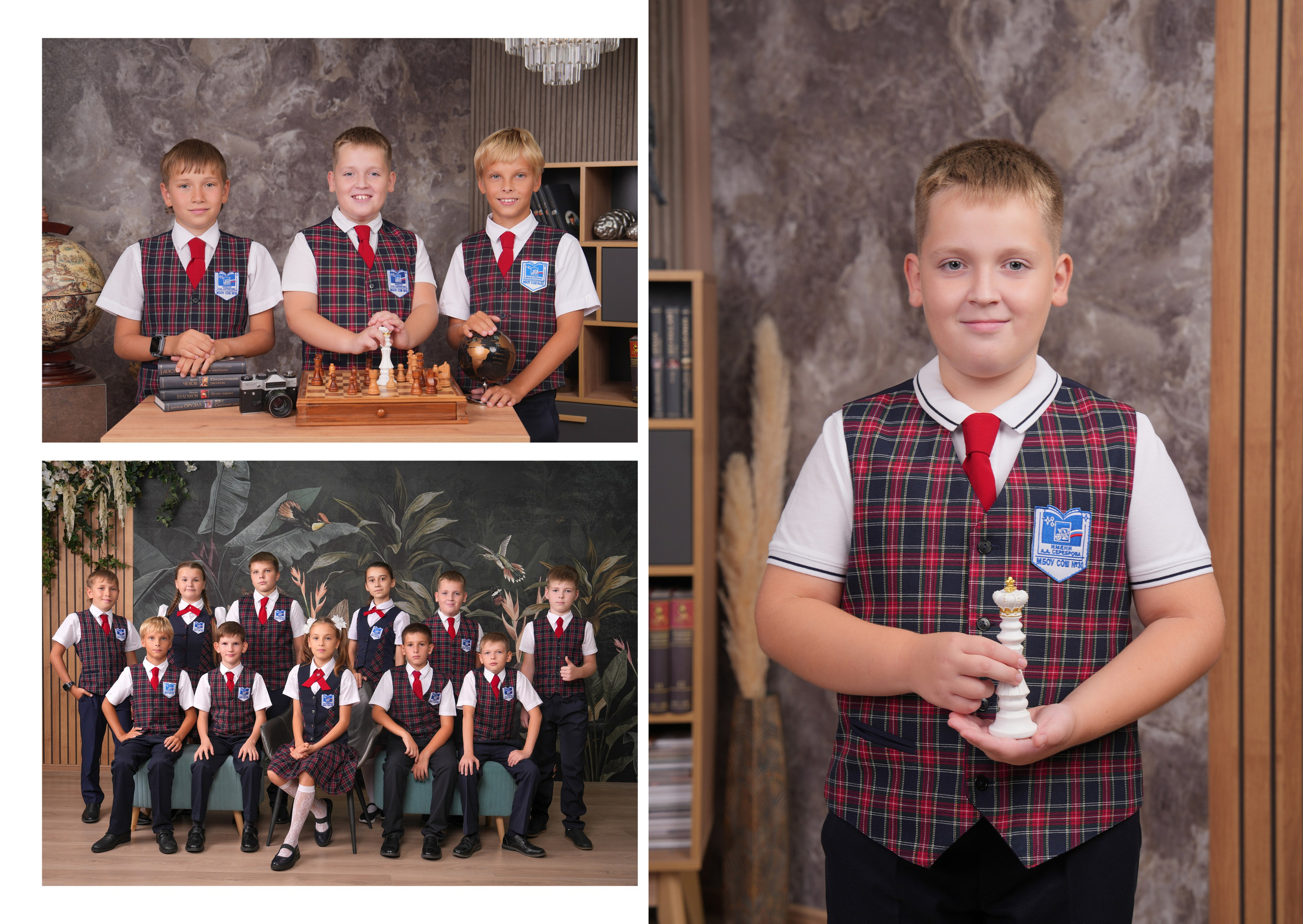 ШКОЛА 30 — 4 «Б» класс. Красивый выпускной альбом в Краснодаре