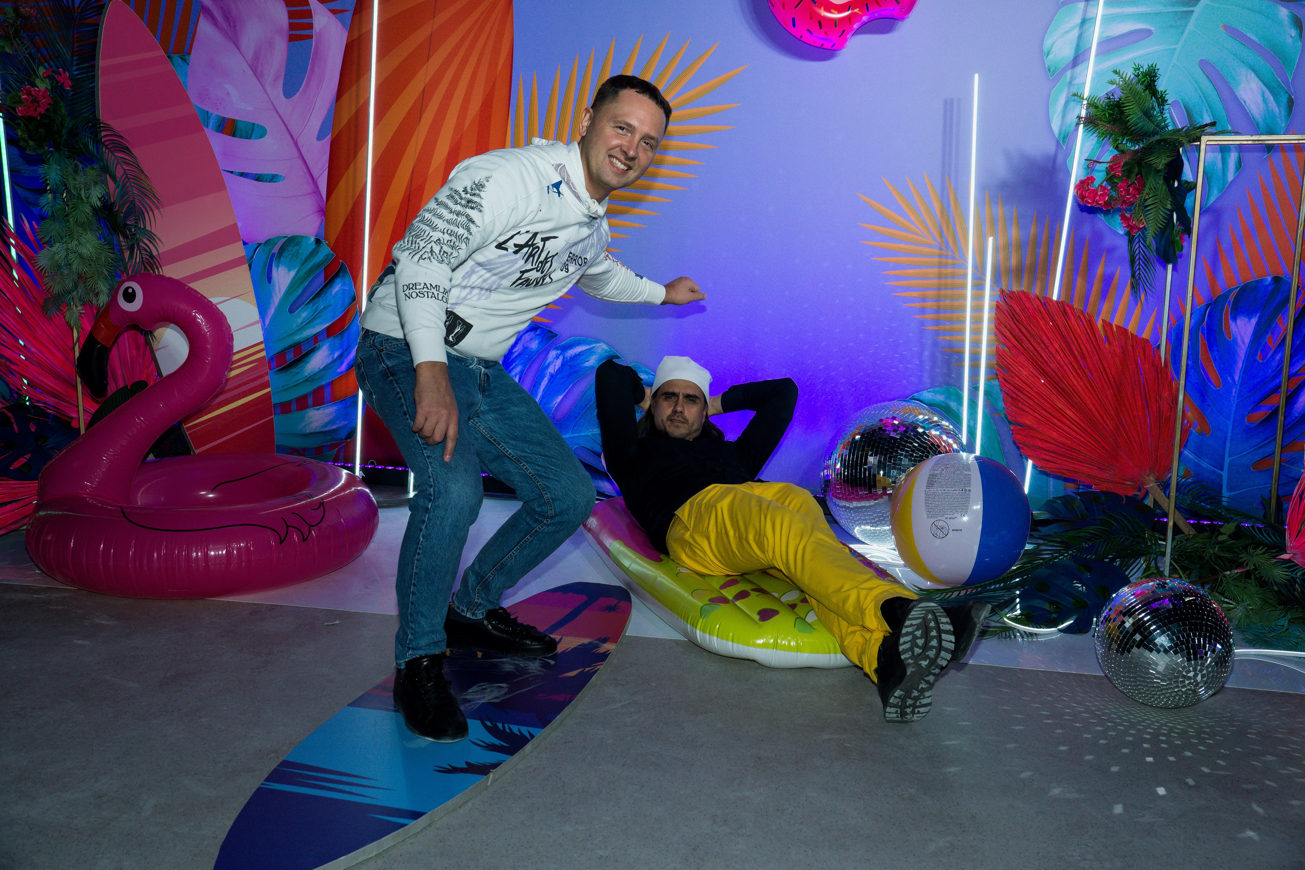 МТС корпоратив Гавайская вечеринка. Фотограф