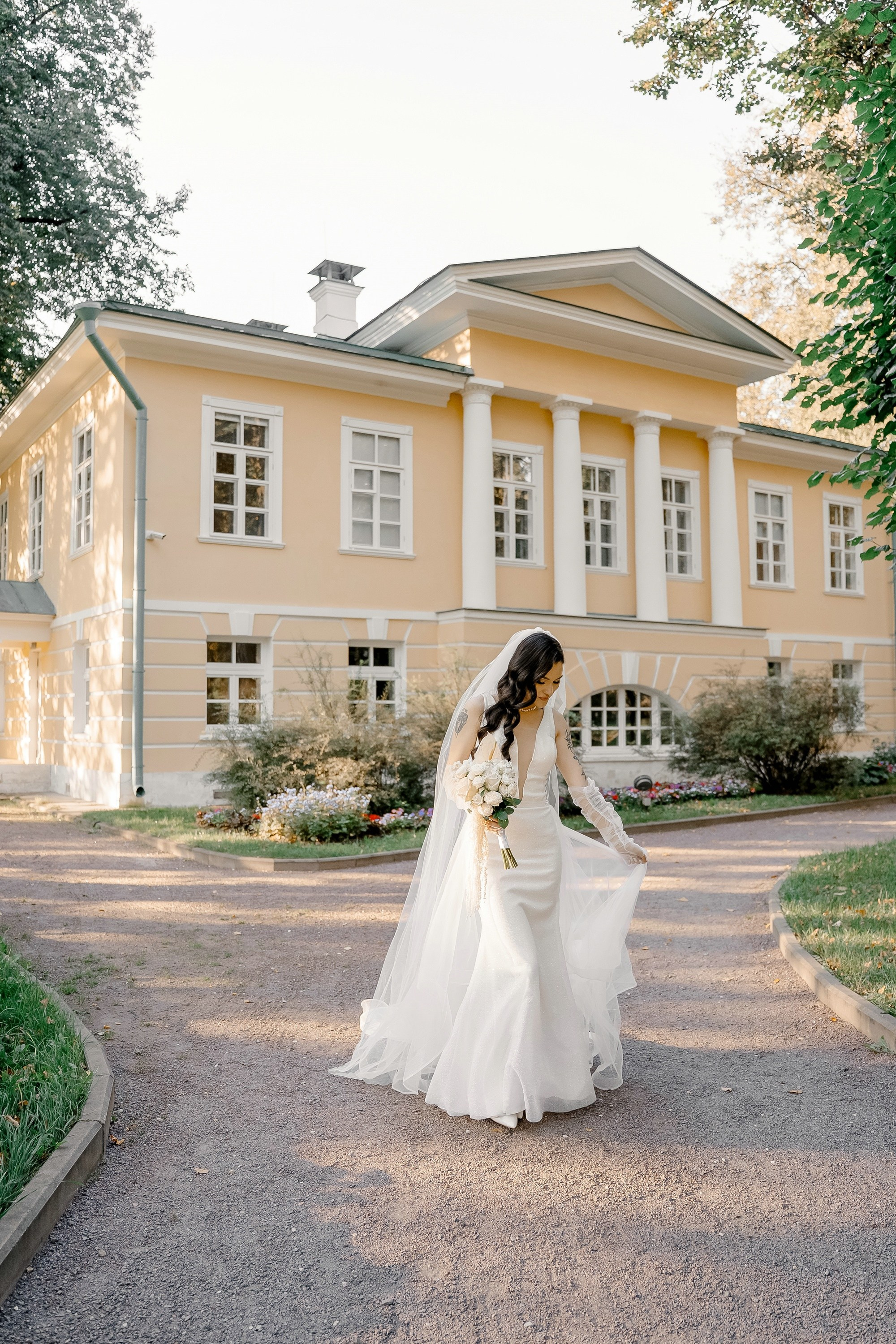 Свадьба в усадьбе Архангельское. Свадебный и семейный фотограф в Москве Светлана Зоткина