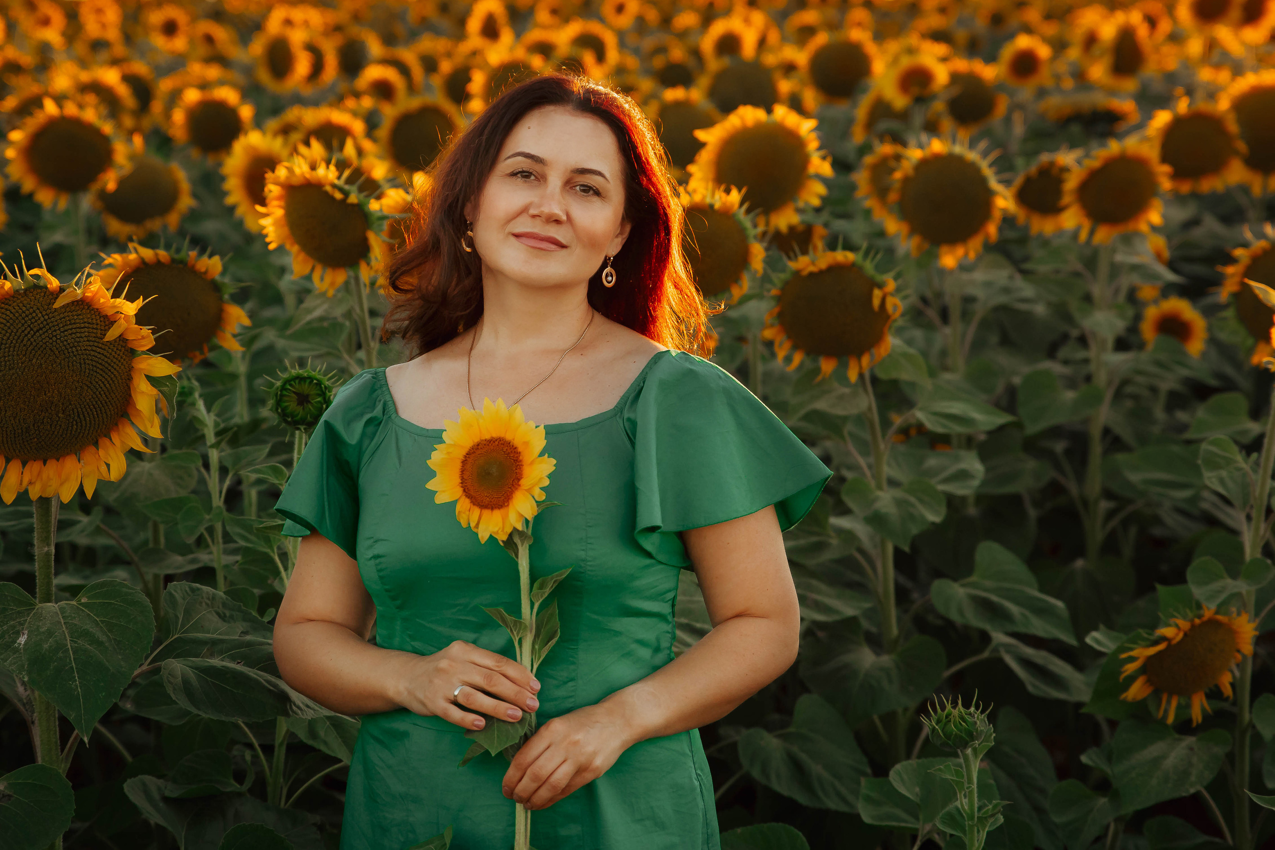 Фотосессия в цветущих полях. Фотограф в Феодосии Наталья Булгакова