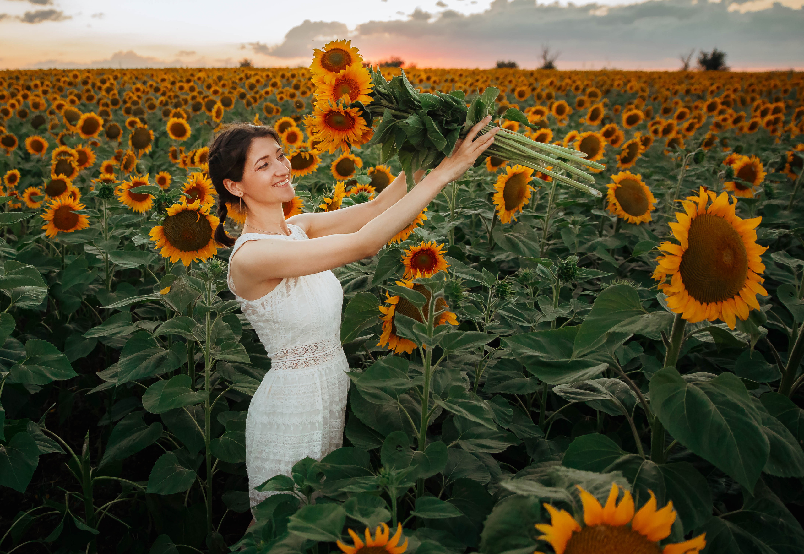 Фотосессия в цветущих полях. Фотограф в Феодосии Наталья Булгакова