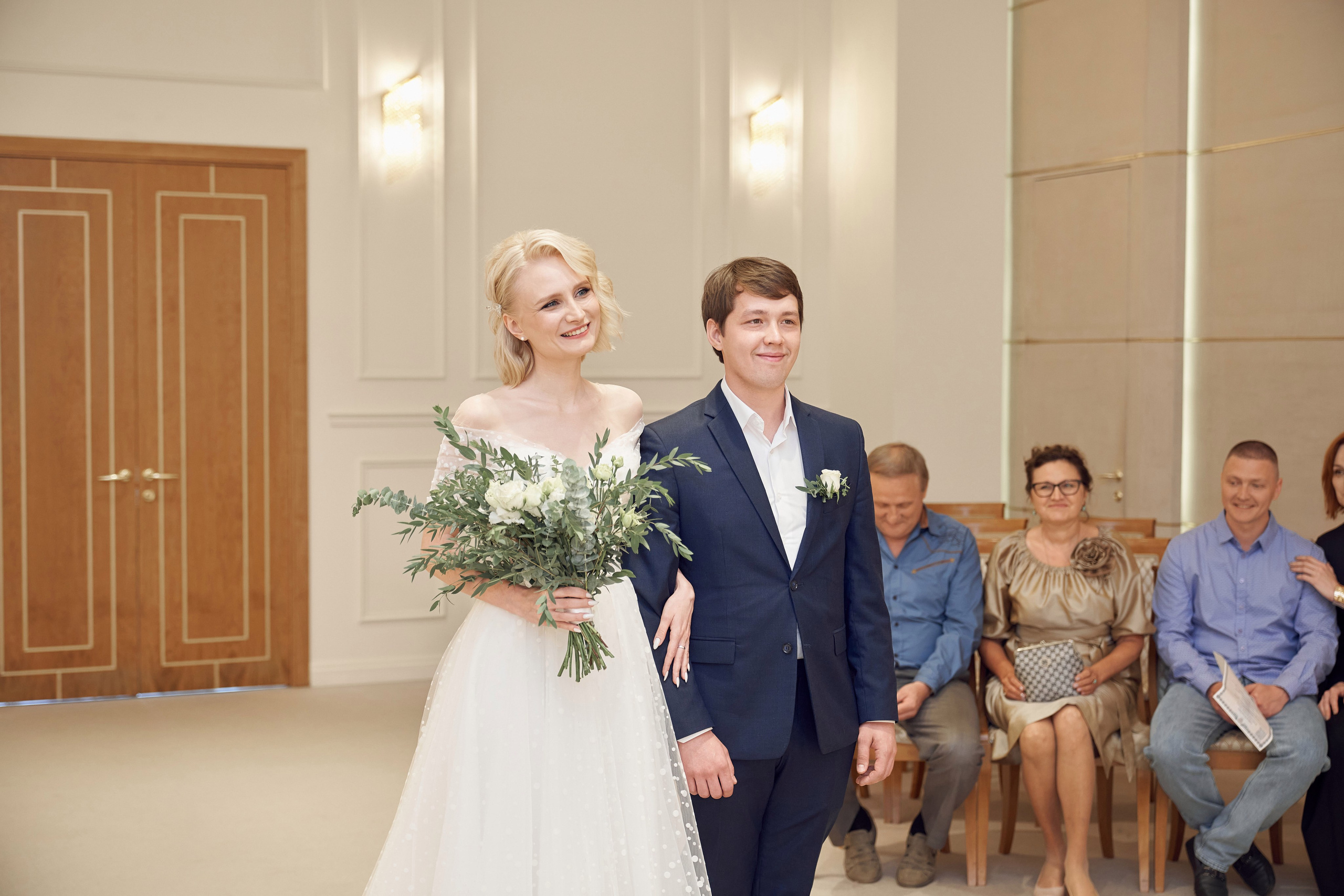 Свадьба Ильи и Влады, ЗАГС в Крокус, прогулка в Архангельское