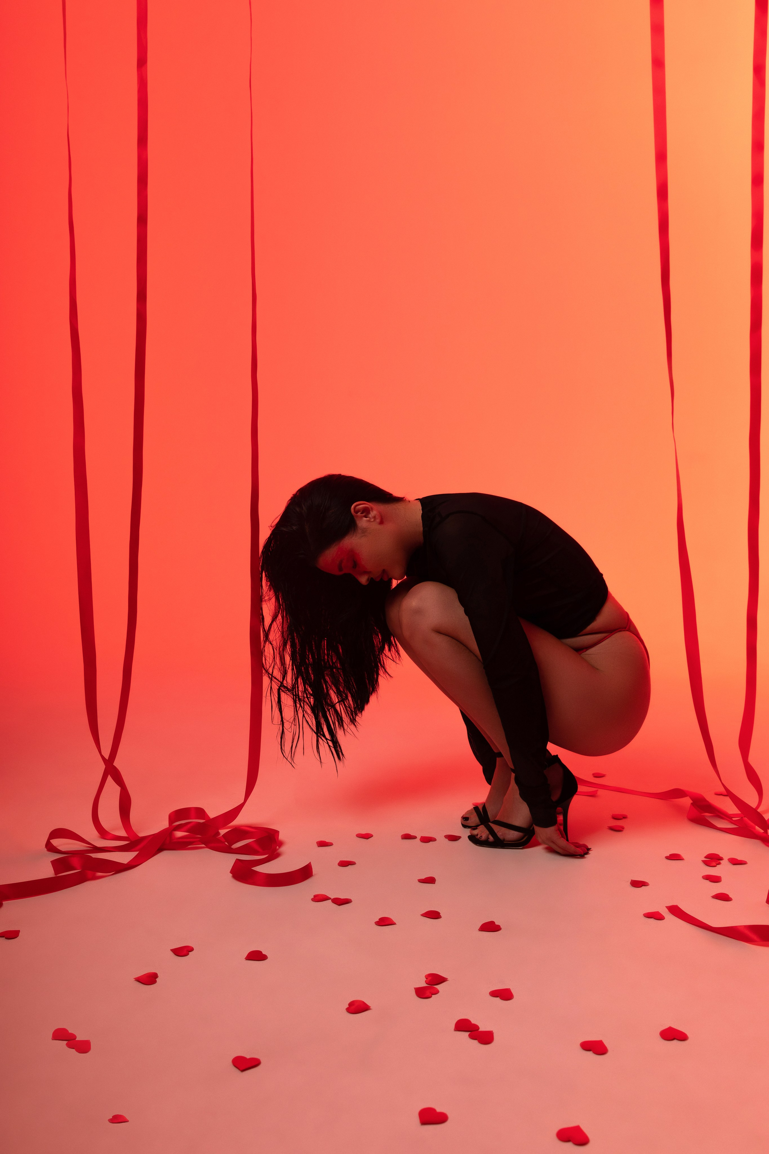 Снежана «Cupid of love». Фотограф Мария Щеголькова. Чувственный женский портрет