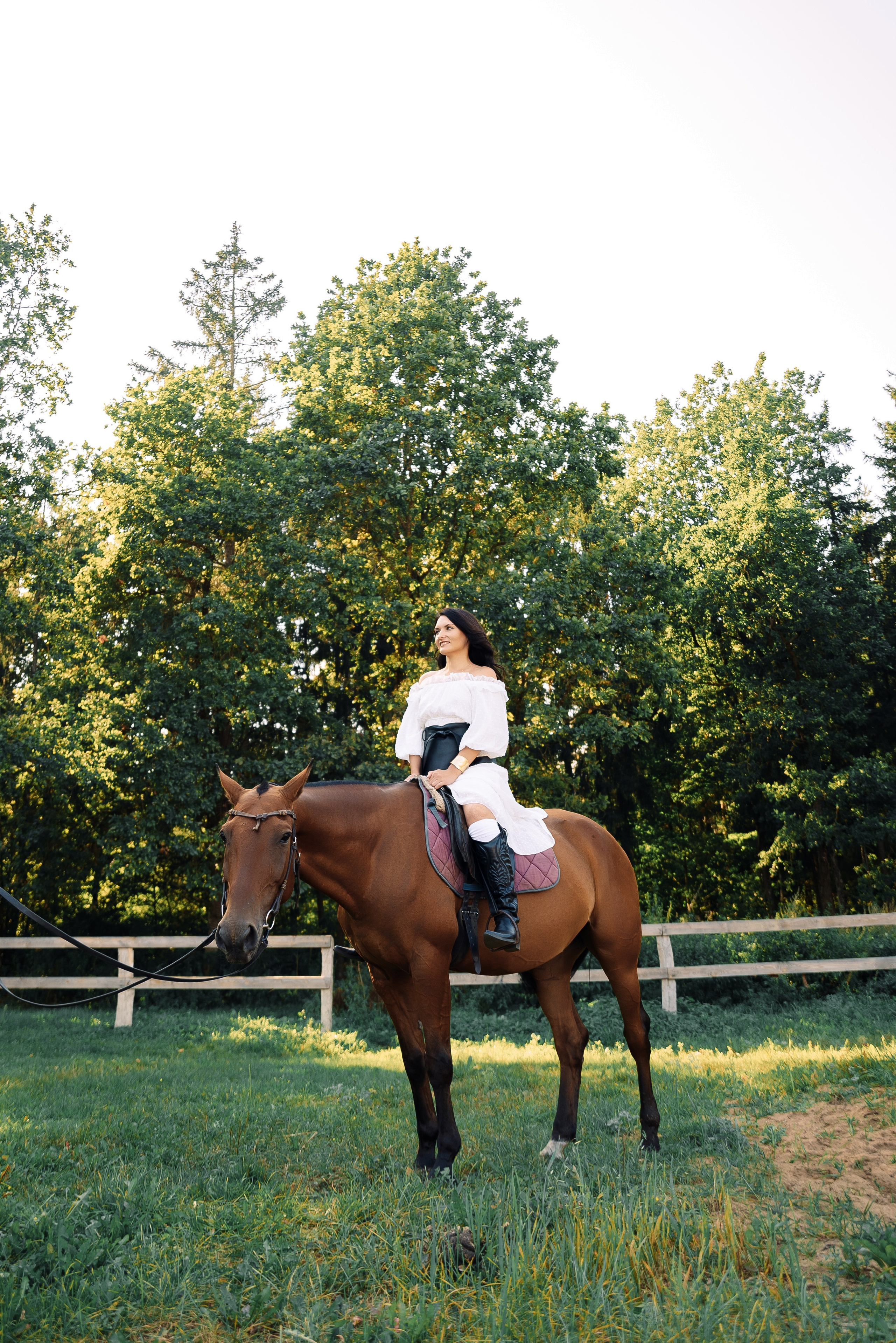 На ферме. Семейный детский фотограф. Фотосессия в Минске