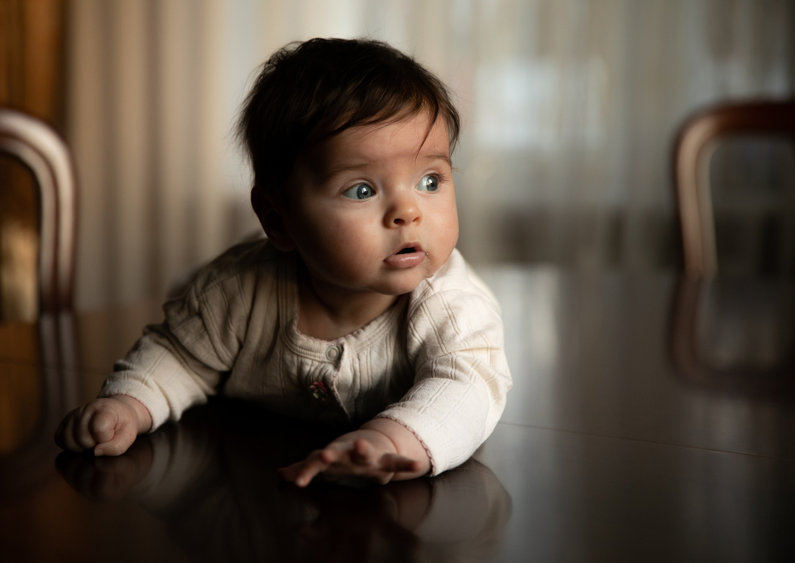 Little Children at a Photo Shoot. Photographer: Oksana Lomnova