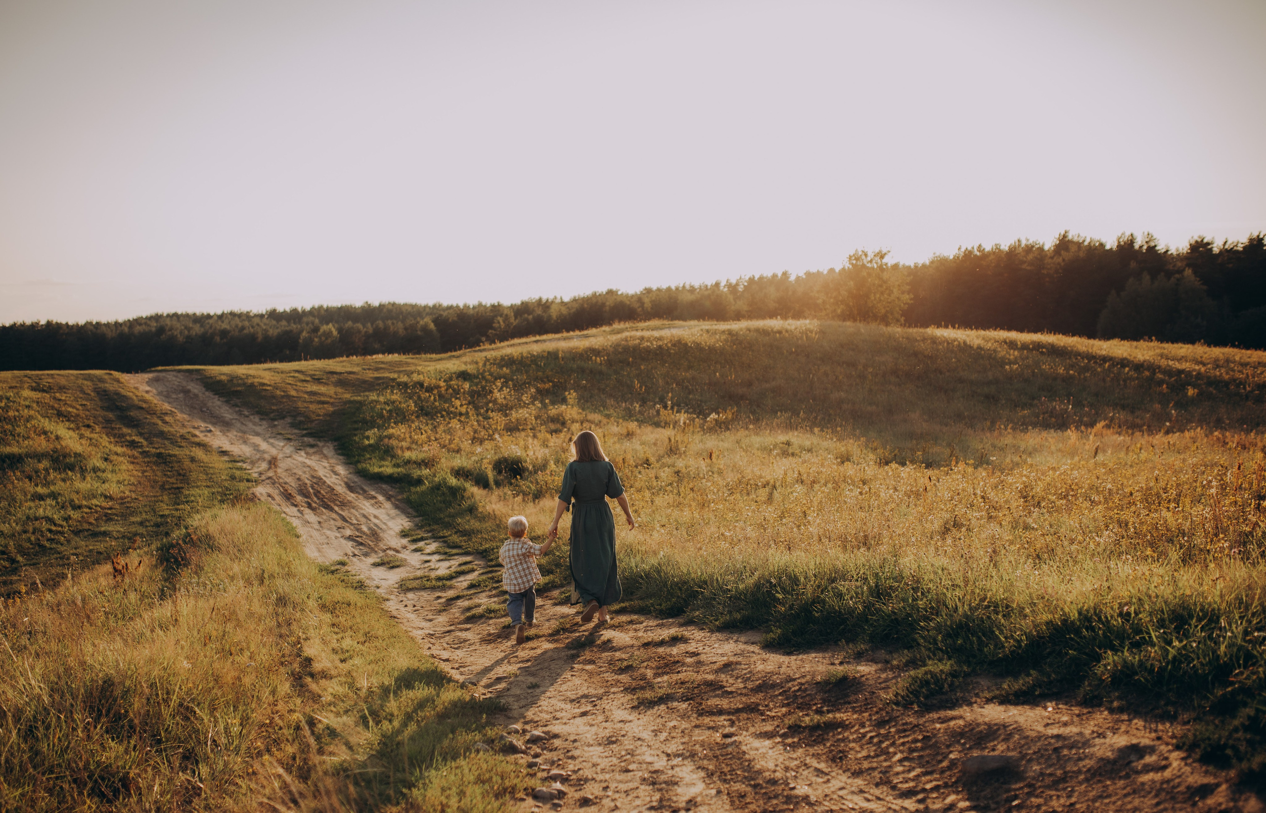 Лето. Поле. Мама. Семейный фотограф Кристина Шахура