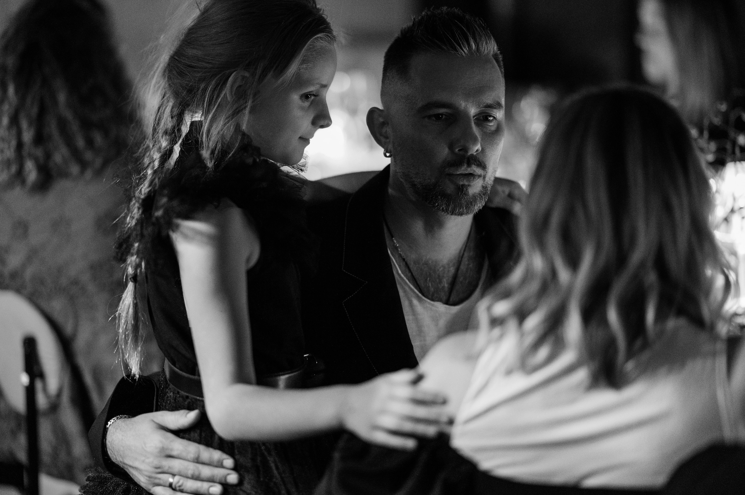 Невероятно атмосферный семейный ужин. Wedding photographer in Moscow and around the world Andrey Medvednikov