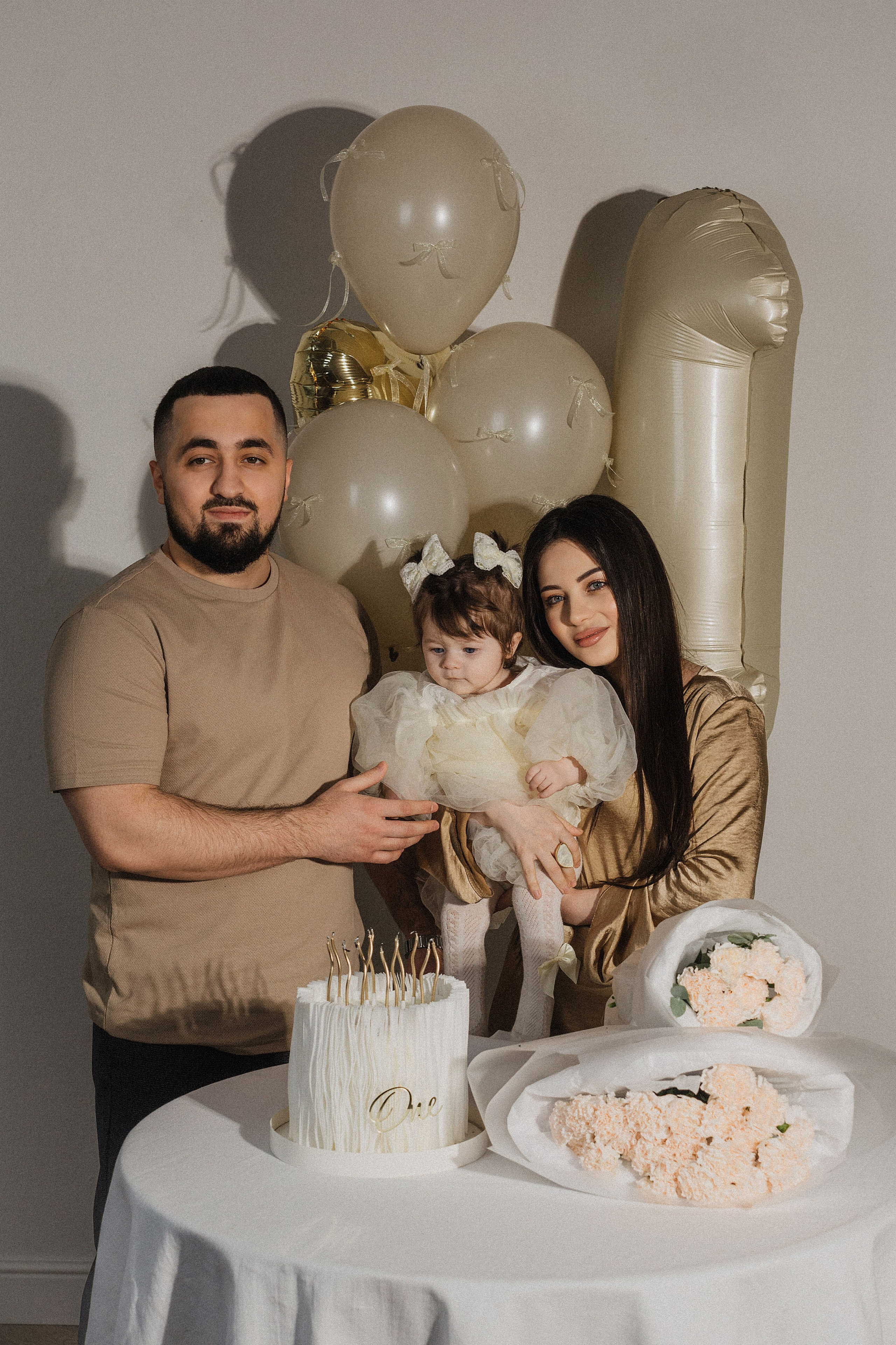 Алие 1 год. Фотограф в Москве Ангелина Ким