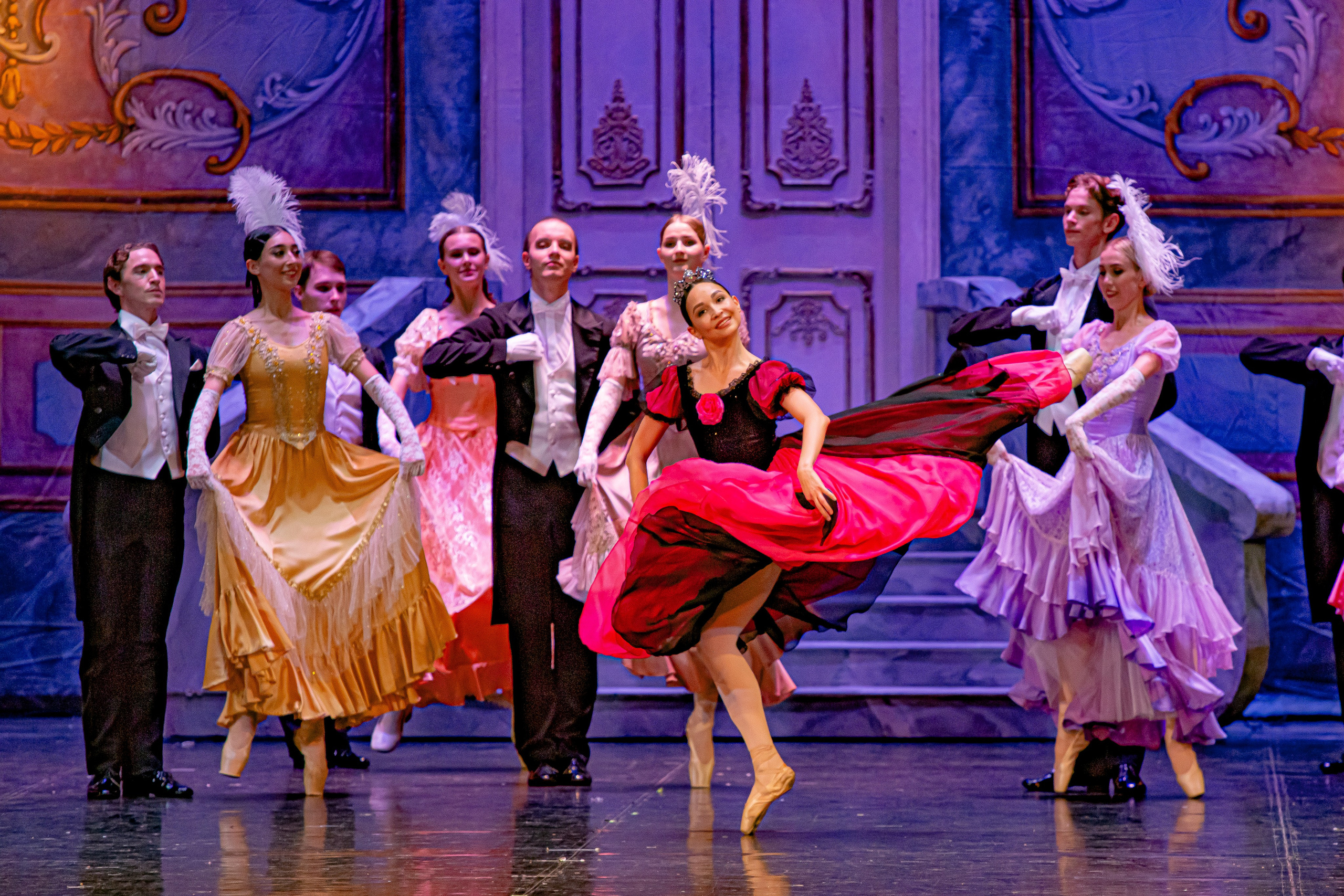 Анюта — спектакль — премьера на сцене Зимнего театра Марийского театра оперы и балета. Фотограф в Сочи Юрий Шептаев