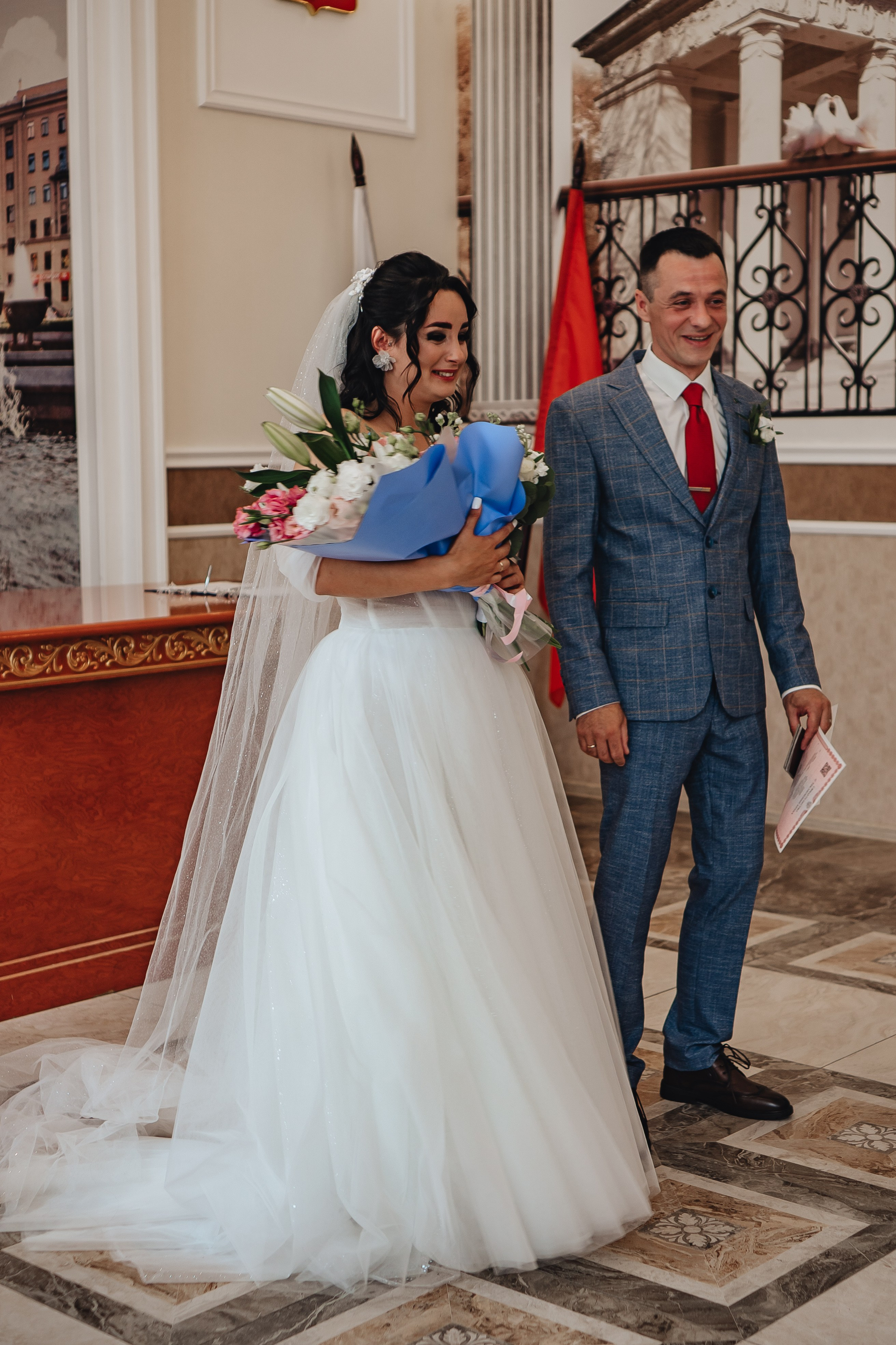 СВАДЕБНАЯ СЬЕМКА В ЗАГСЕ НА МОСКОВСКОМ ПРОСПЕКТЕ. Профессиональный фотограф, Санкт-Петербург — Виктория Богомолова