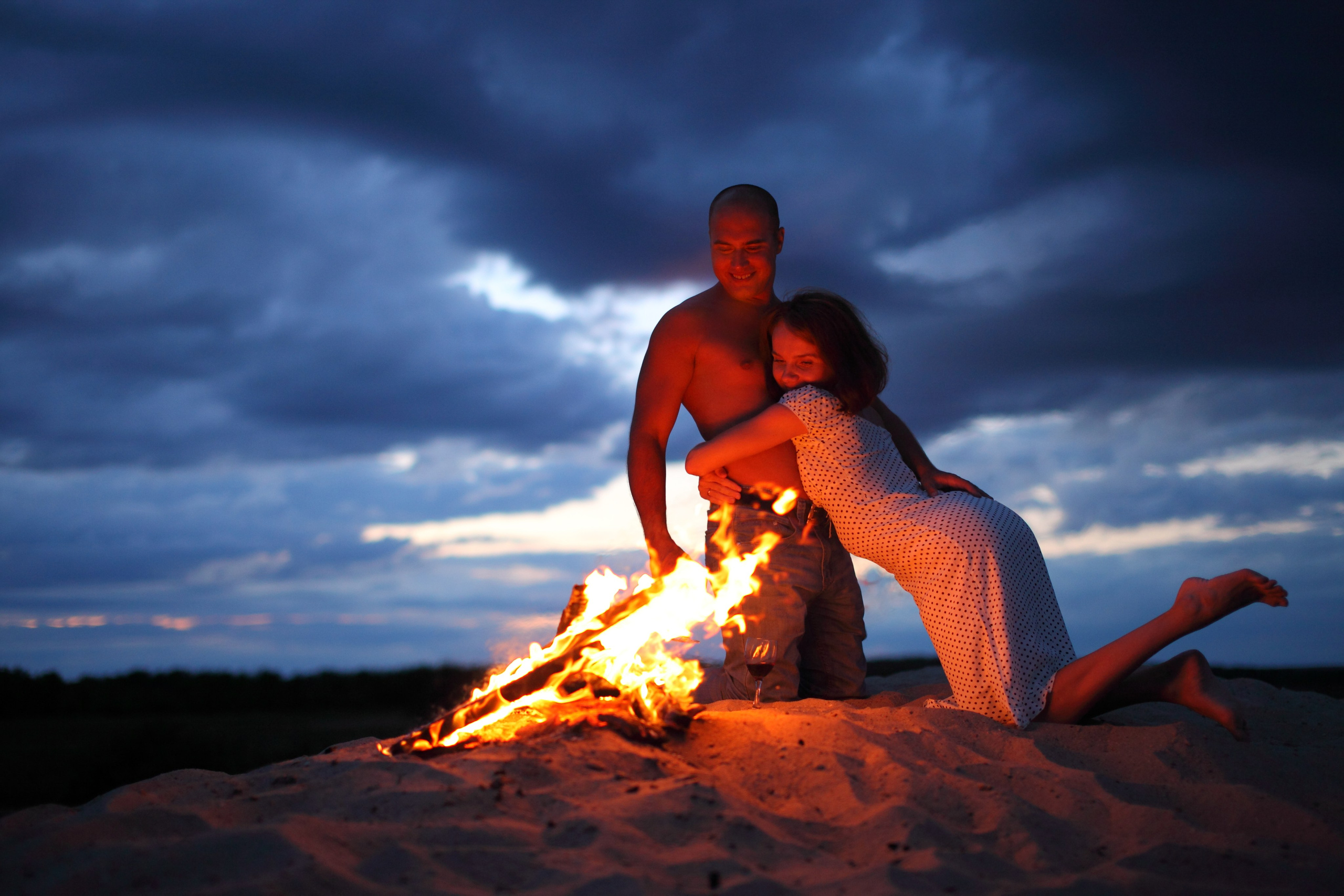 романтика у костра