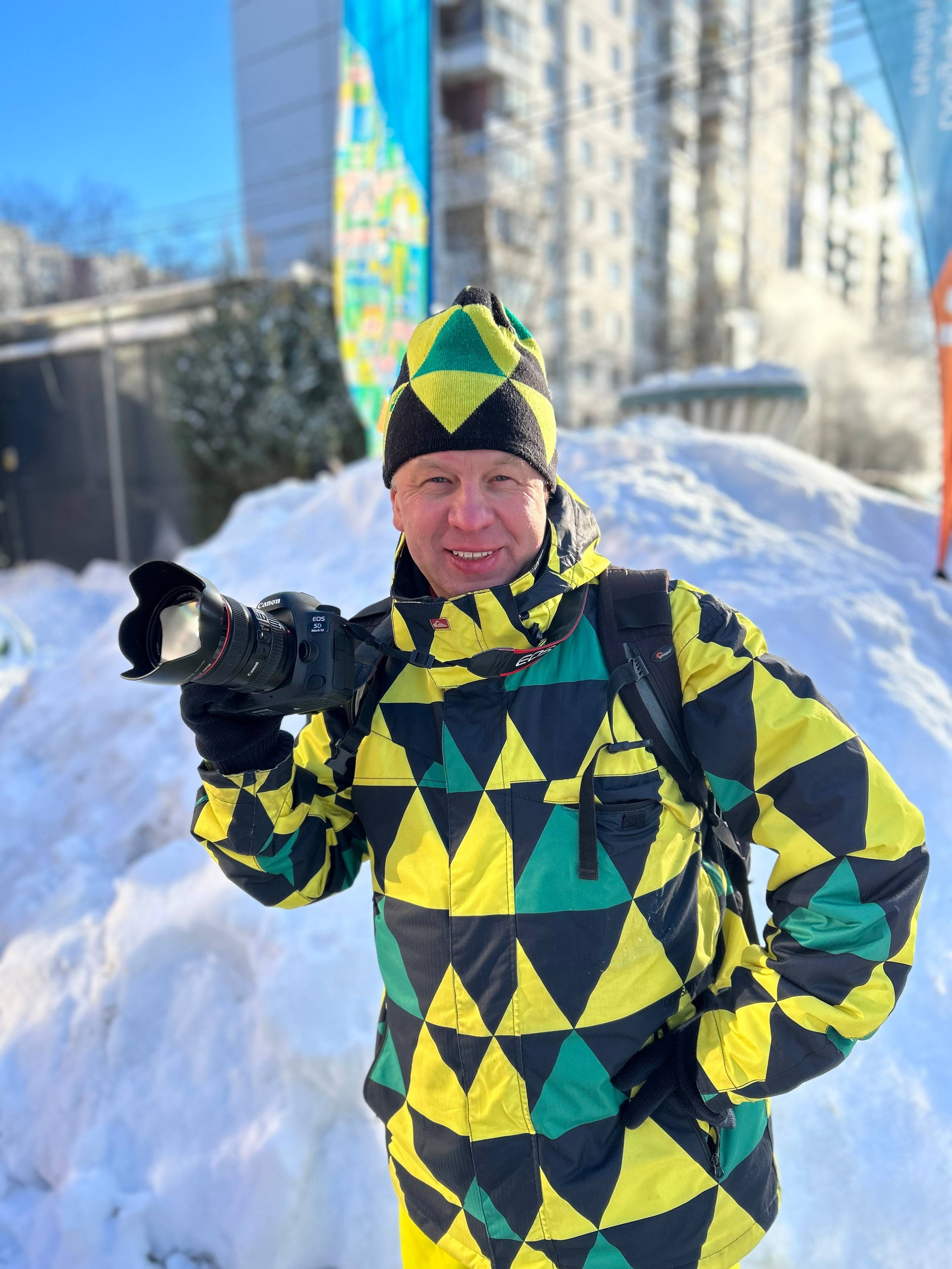 Марафон у дома, 7 этап, Химки, 21 января 2024 г. Фотограф Сергей Ловкий