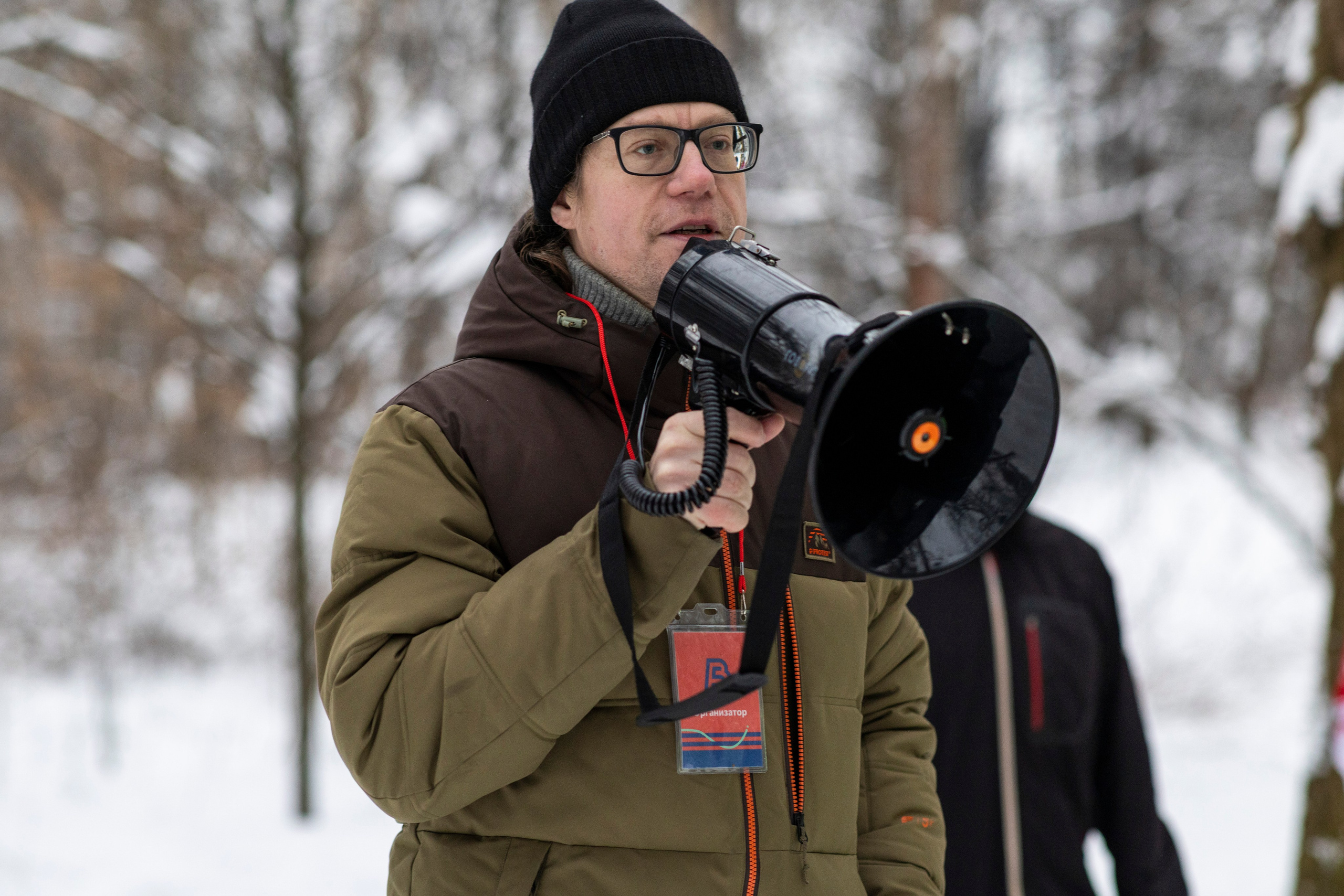 196 забег 5 вёрст в Тушино, 17.01.26. Фотограф Сергей Ловкий