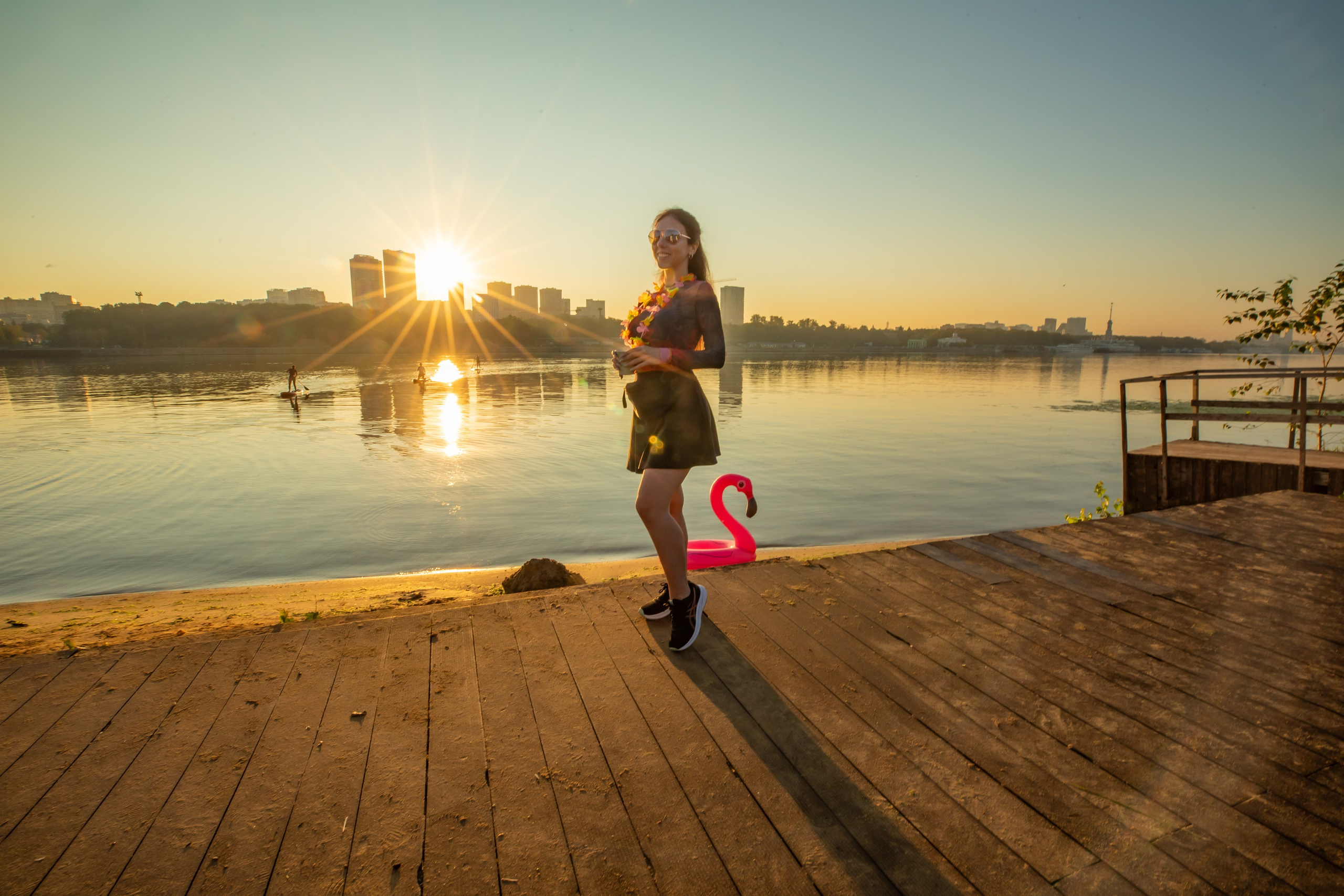 ТУШИНОГИ в последний летний рассвет 31.08.24. Фотограф Сергей Ловкий