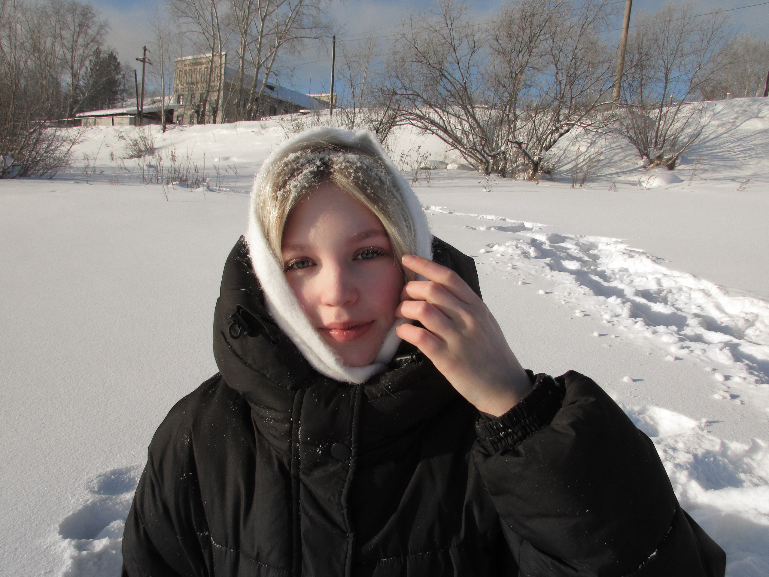 Зима на берегу реки. Alina.Dvt — профессиональный фотограф|Красноярск