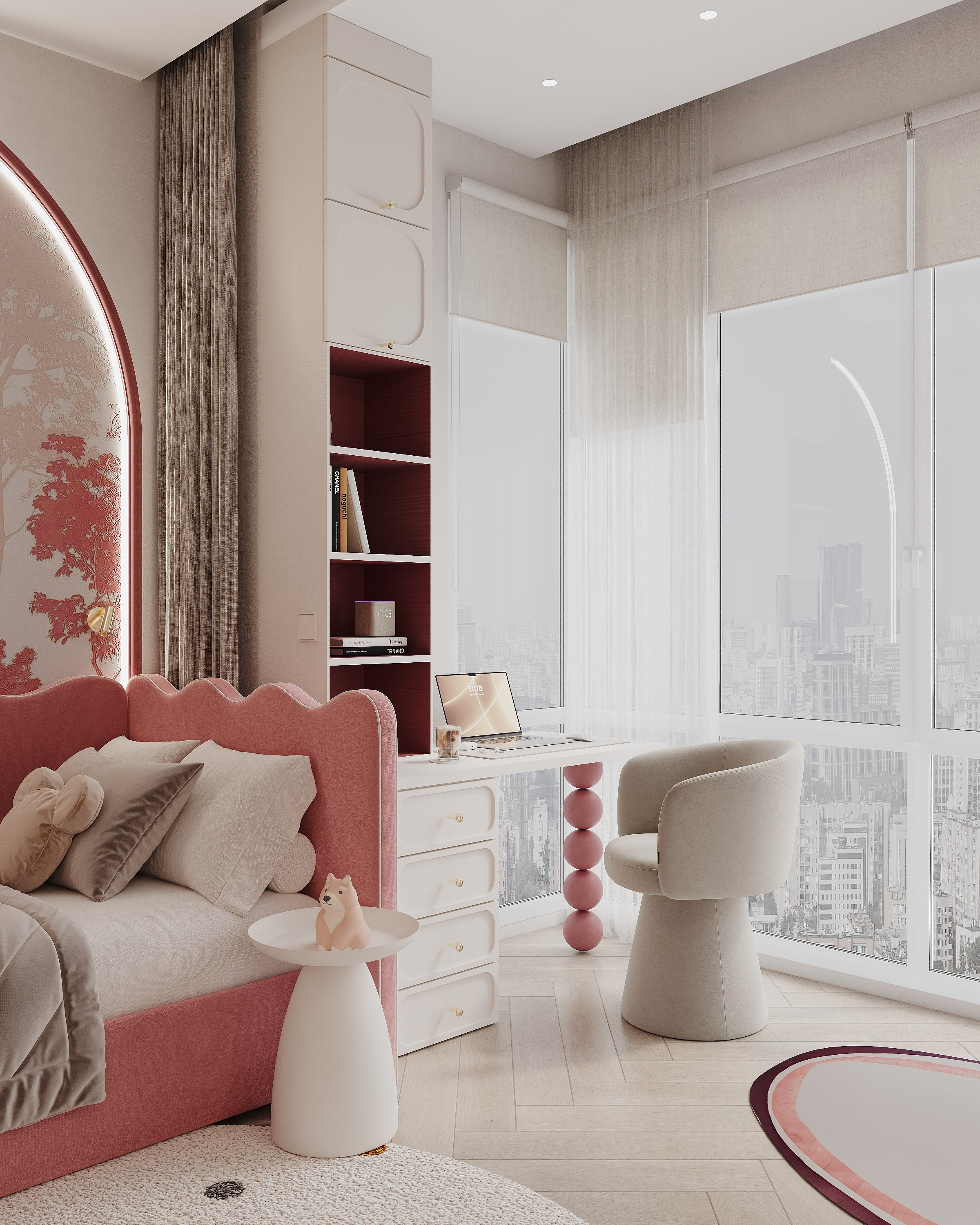 ЖК Наука 73 кв.м, г. Санкт-Петербург. 3d визуализатор Анастасия Науменко