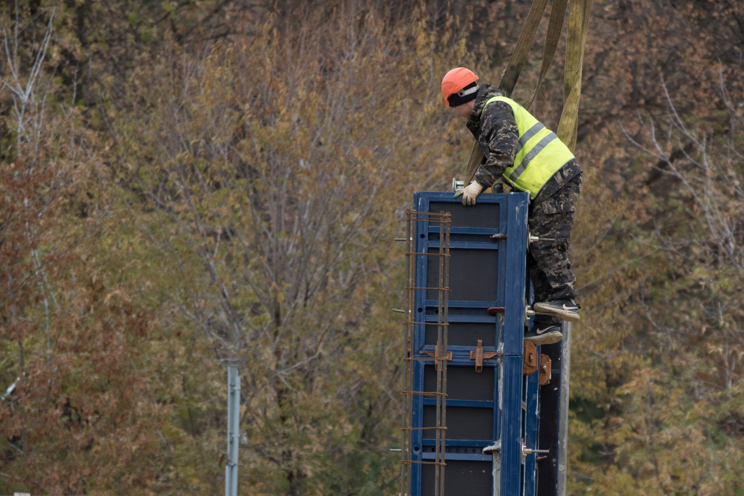 Фотосъемка строительных работ .