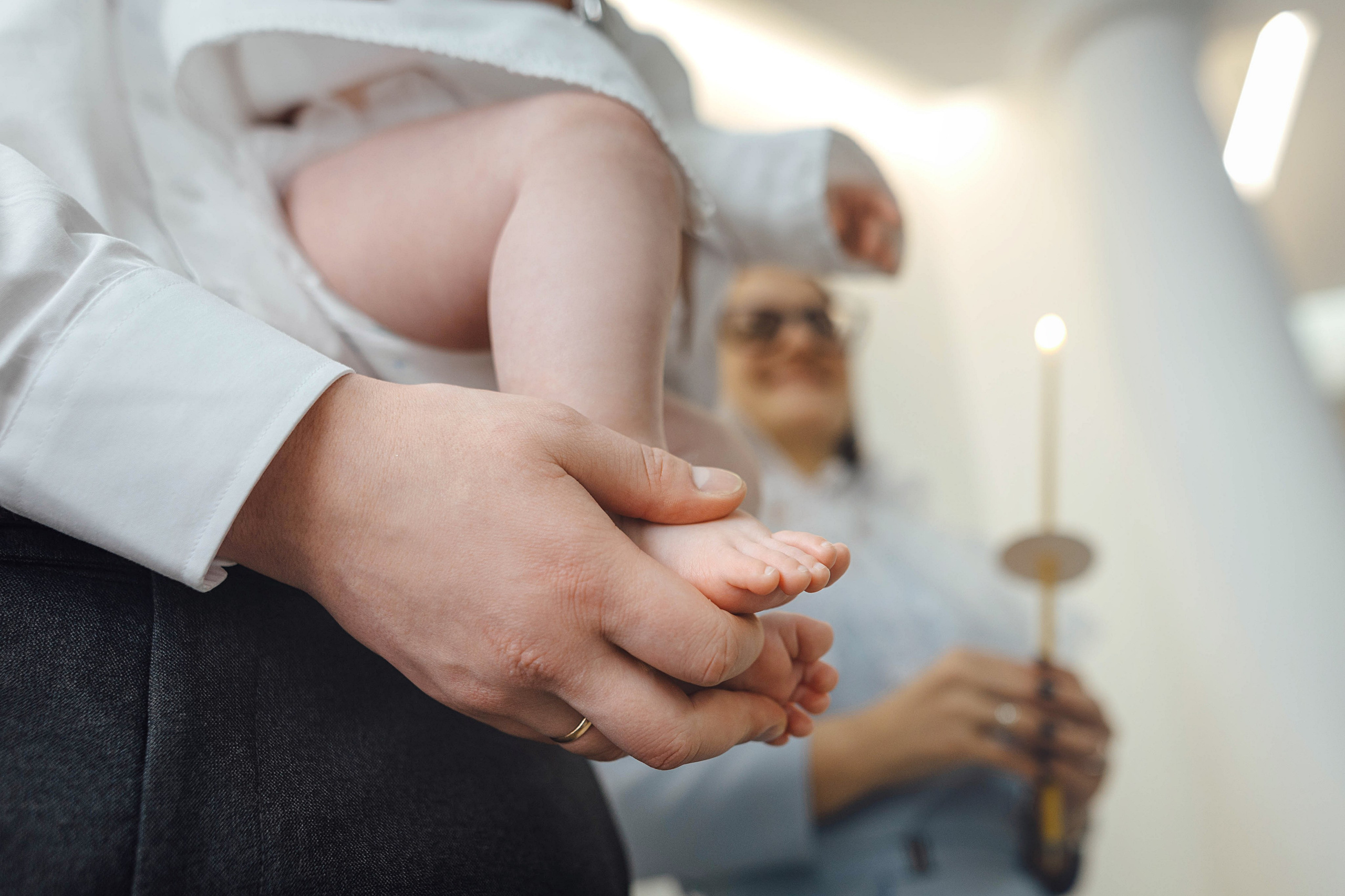 Крещение Матвея, храм Святой Троицы, декабрь 2025