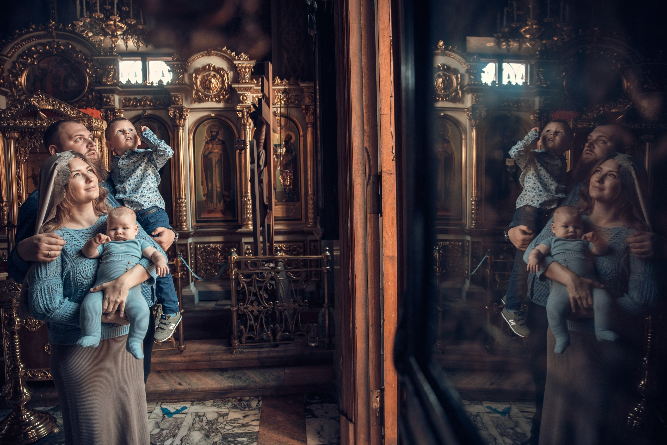 Таинство крещения. Семейный и детский фотограф в Москве Орешина Юлия