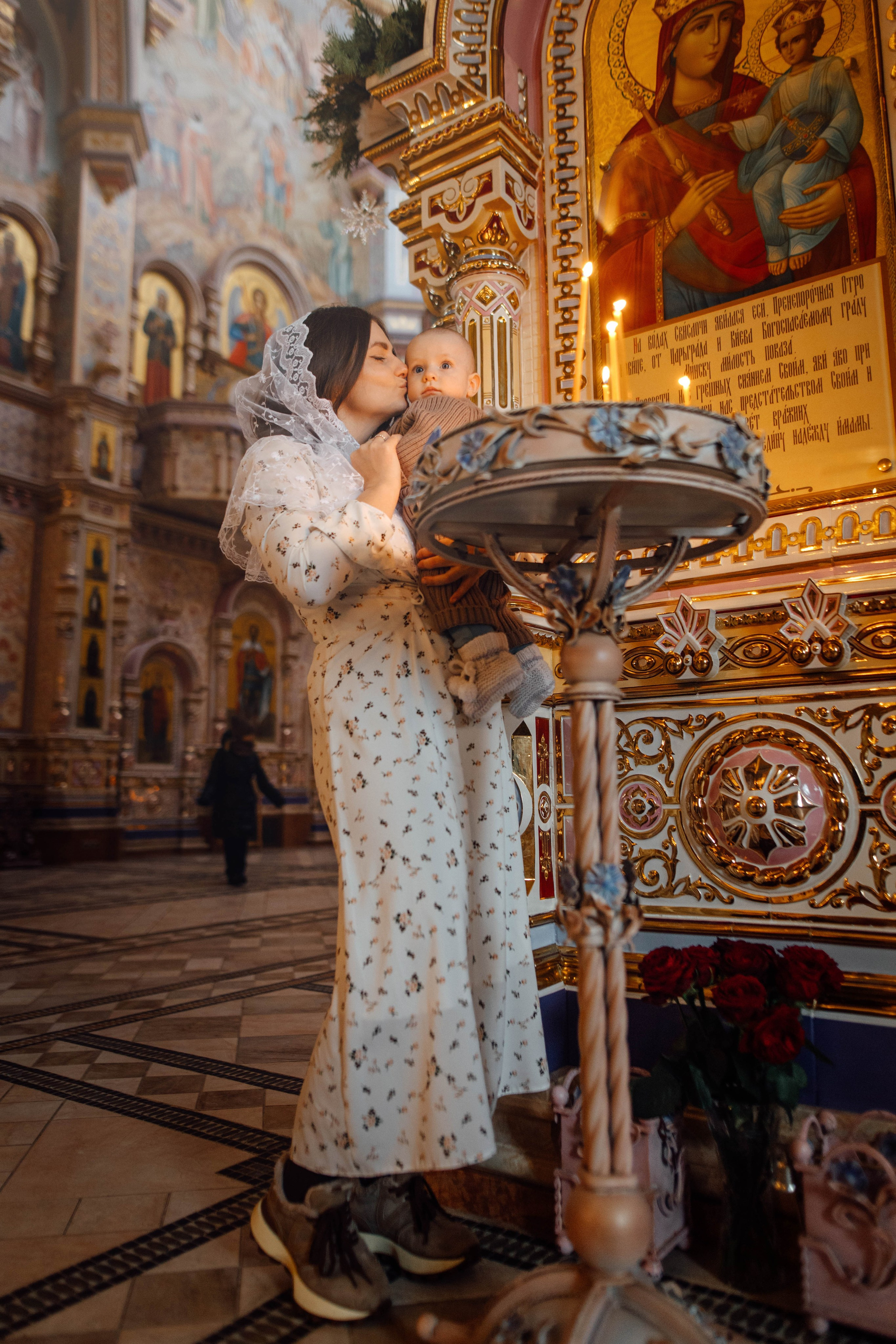 Крещение Матвея, храм Святой Троицы, декабрь 2025