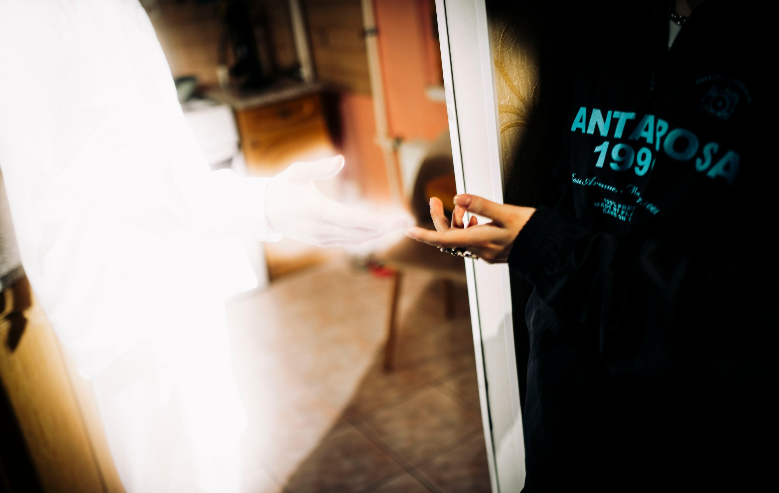 Оля с призраком. Саша Копылов, фотограф в Казани