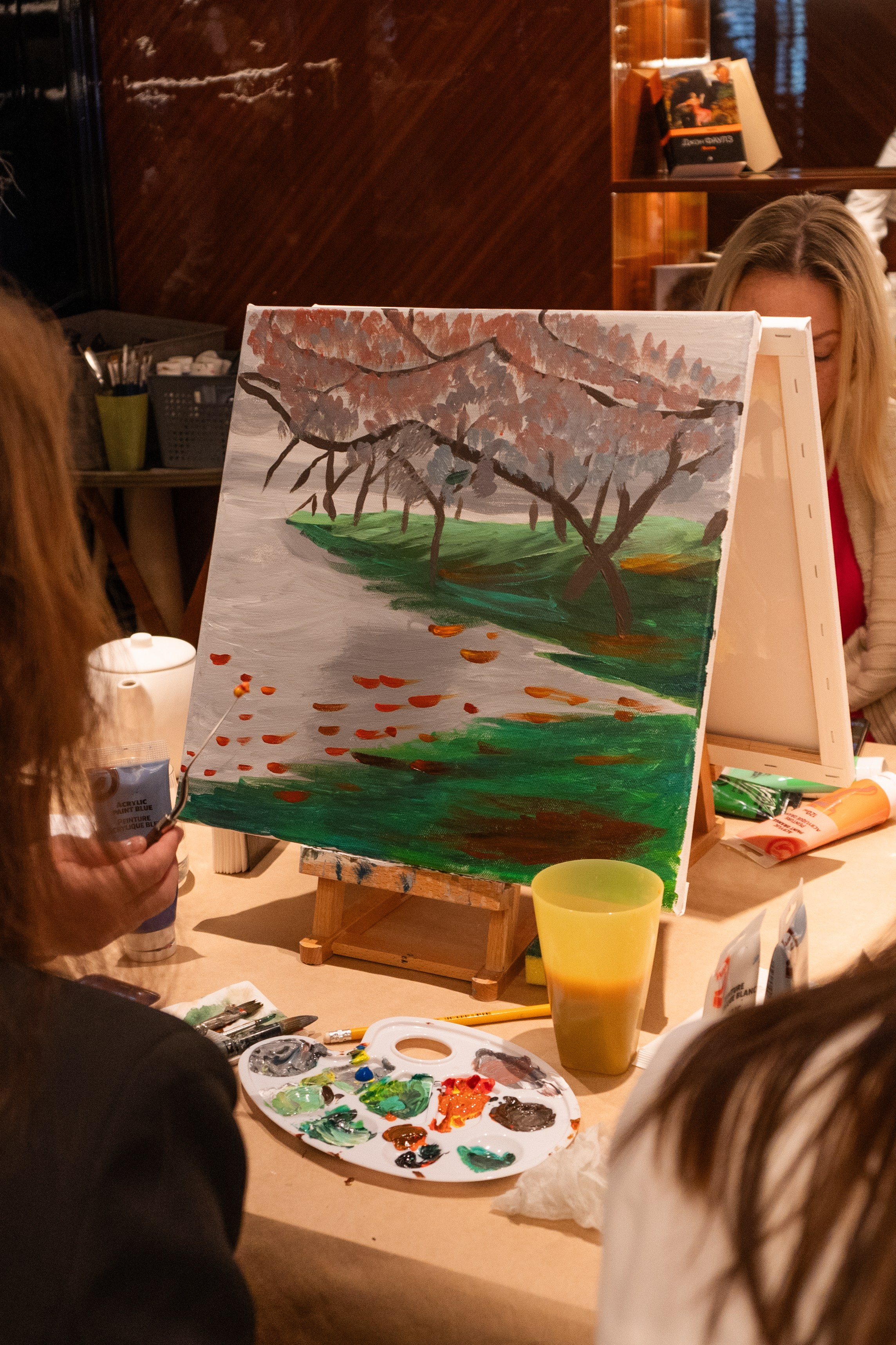 Корпоратив Teach Me Art 3. Портретный фотограф в Москве и Санкт-Петербурге Арина Чех