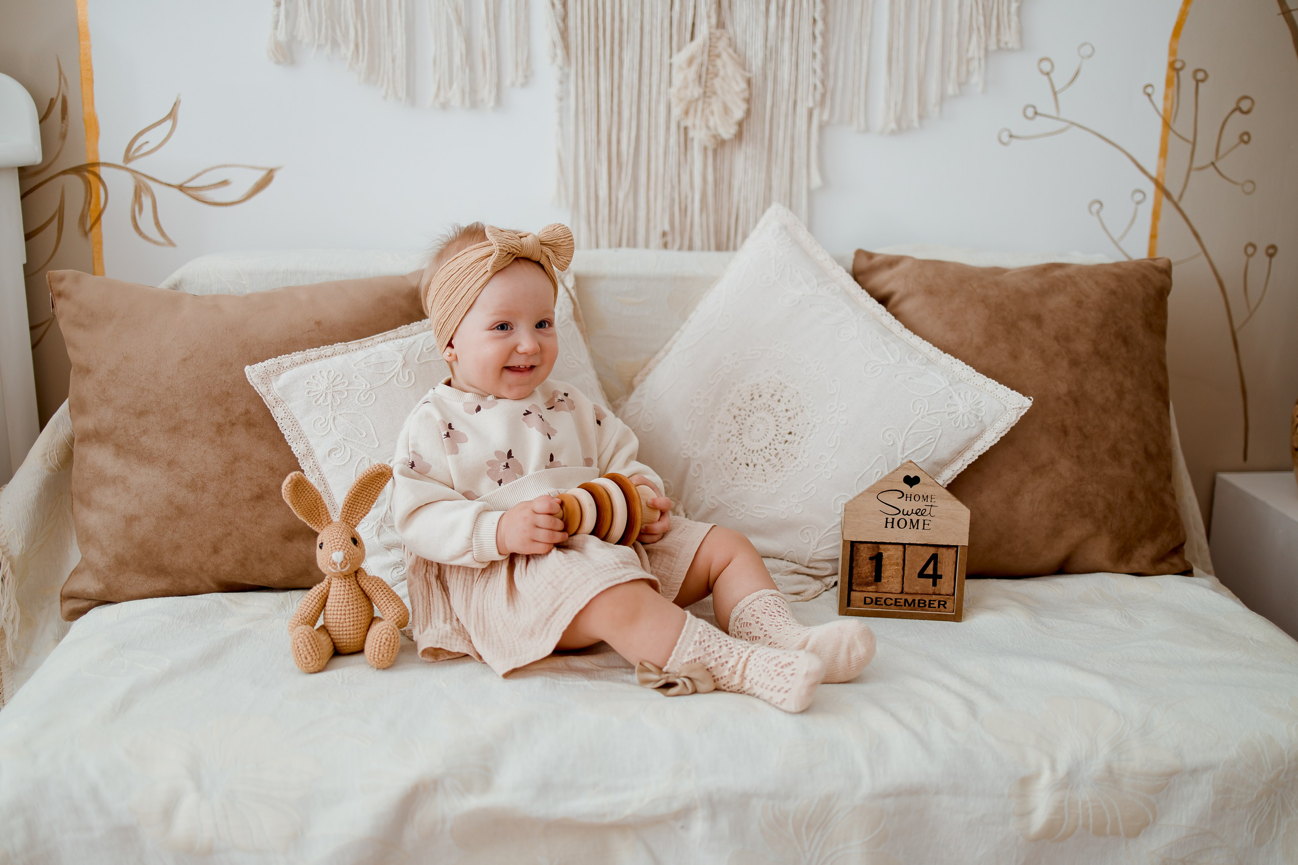 Есения, 1 годик. Семейный и детский фотограф в Железногорске Саламахо Ольга