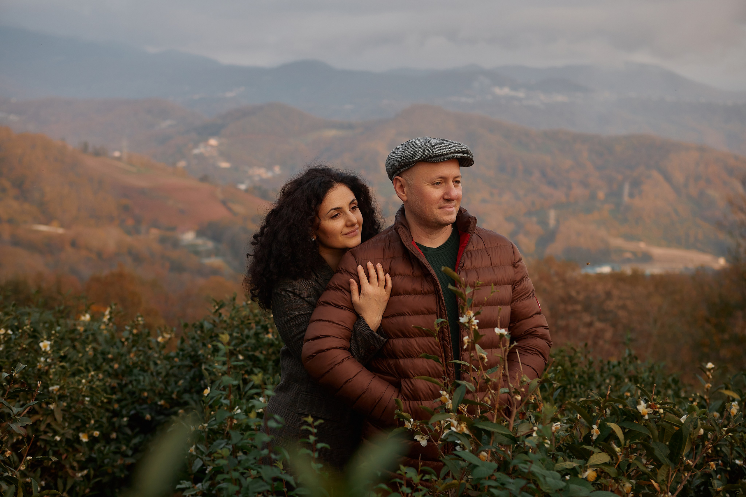 Чайные домики осень. Свадебный и семейный фотограф в Сочи-Красной поляне Ларионова Анна