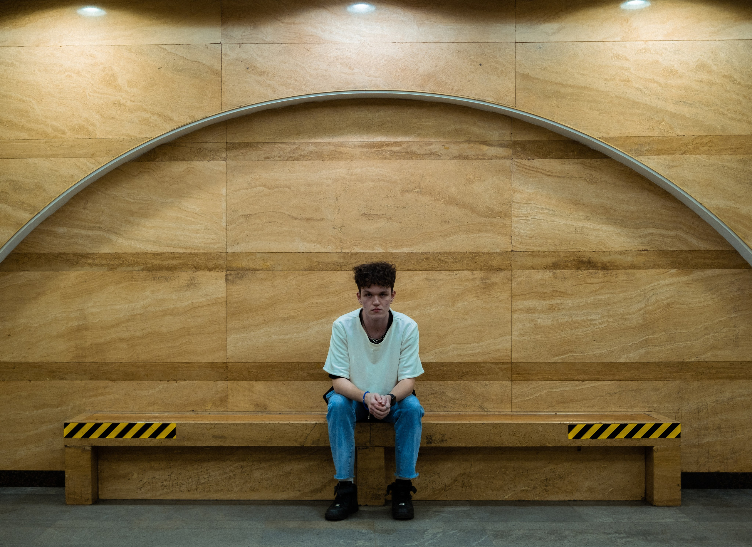 Никита. Съёмка в метро. Lickord