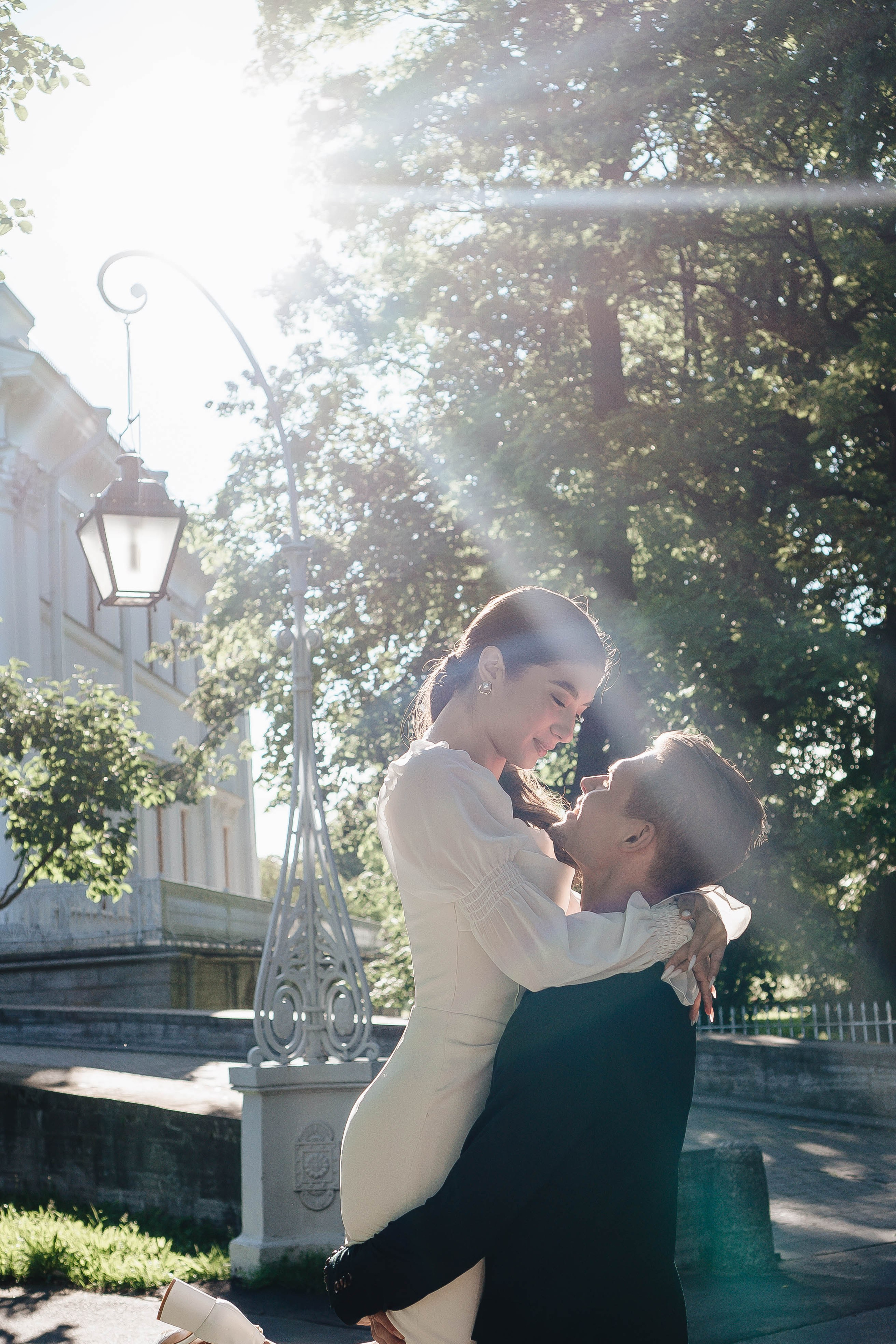 СВАДЕБНАЯ СЬЕМКА НА РАССВЕТЕ НА ЕЛАГИНОМ ОСТОРОВЕ. Профессиональный фотограф, Санкт-Петербург — Виктория Богомолова