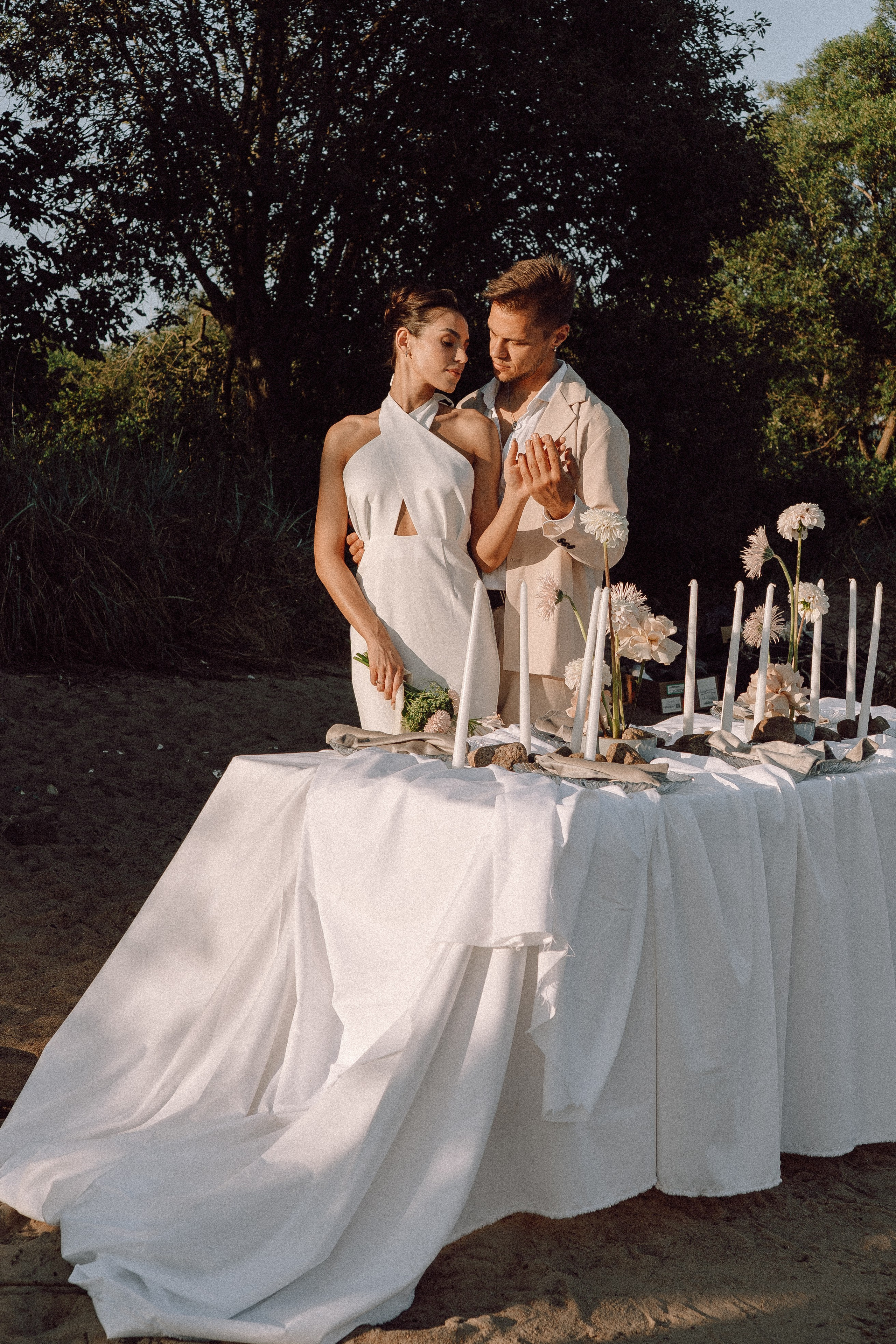 СВАДЕБНАЯ ФОТОСЕССИЯ ВЫЕЗДНОЙ ЦЕРЕМОНИИ (ФИНСКИЙ ЗАЛИВ). Профессиональный фотограф, Санкт-Петербург — Виктория Богомолова