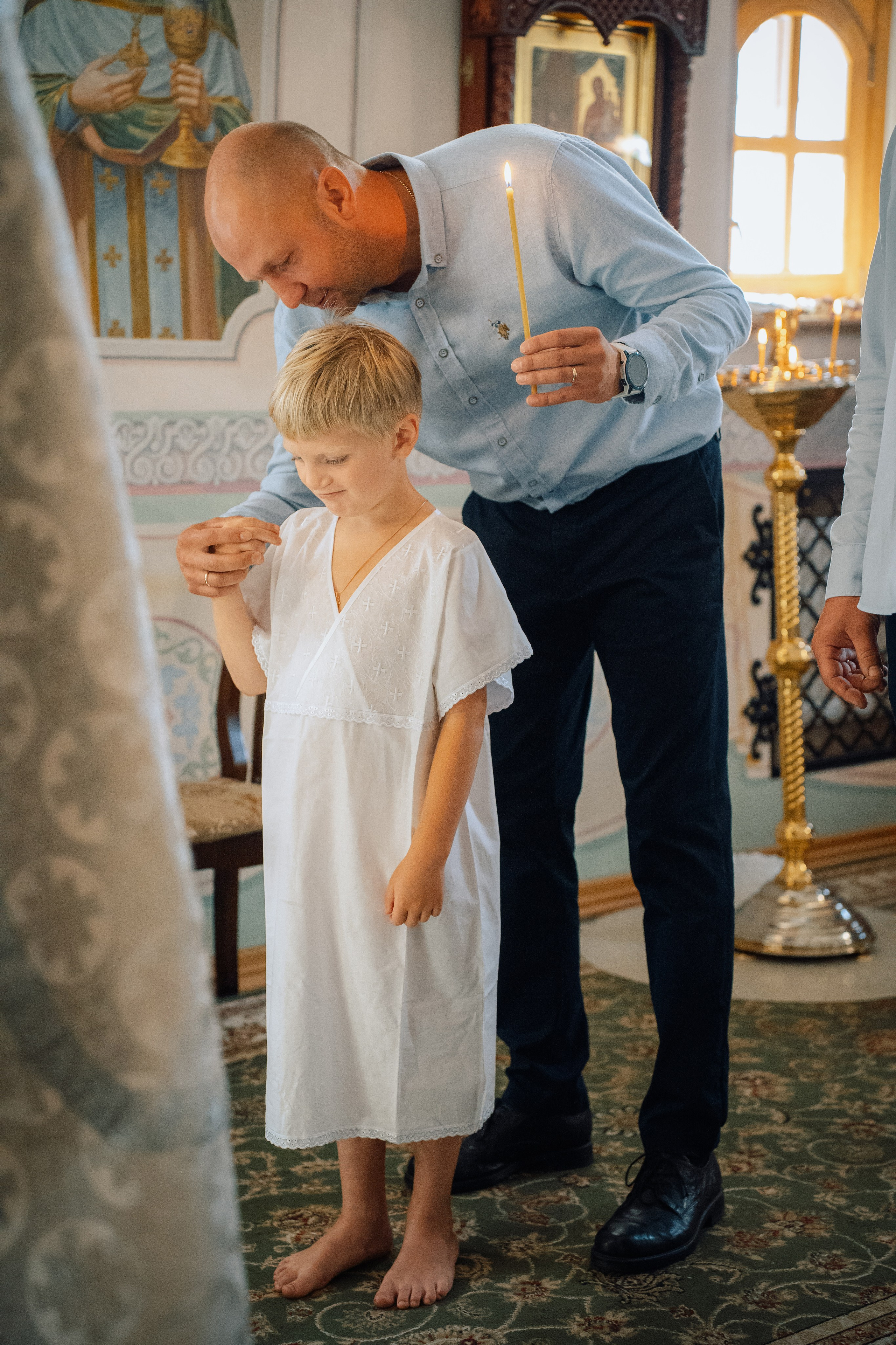 Крещение Марка. Фотограф Казакова Анастасия