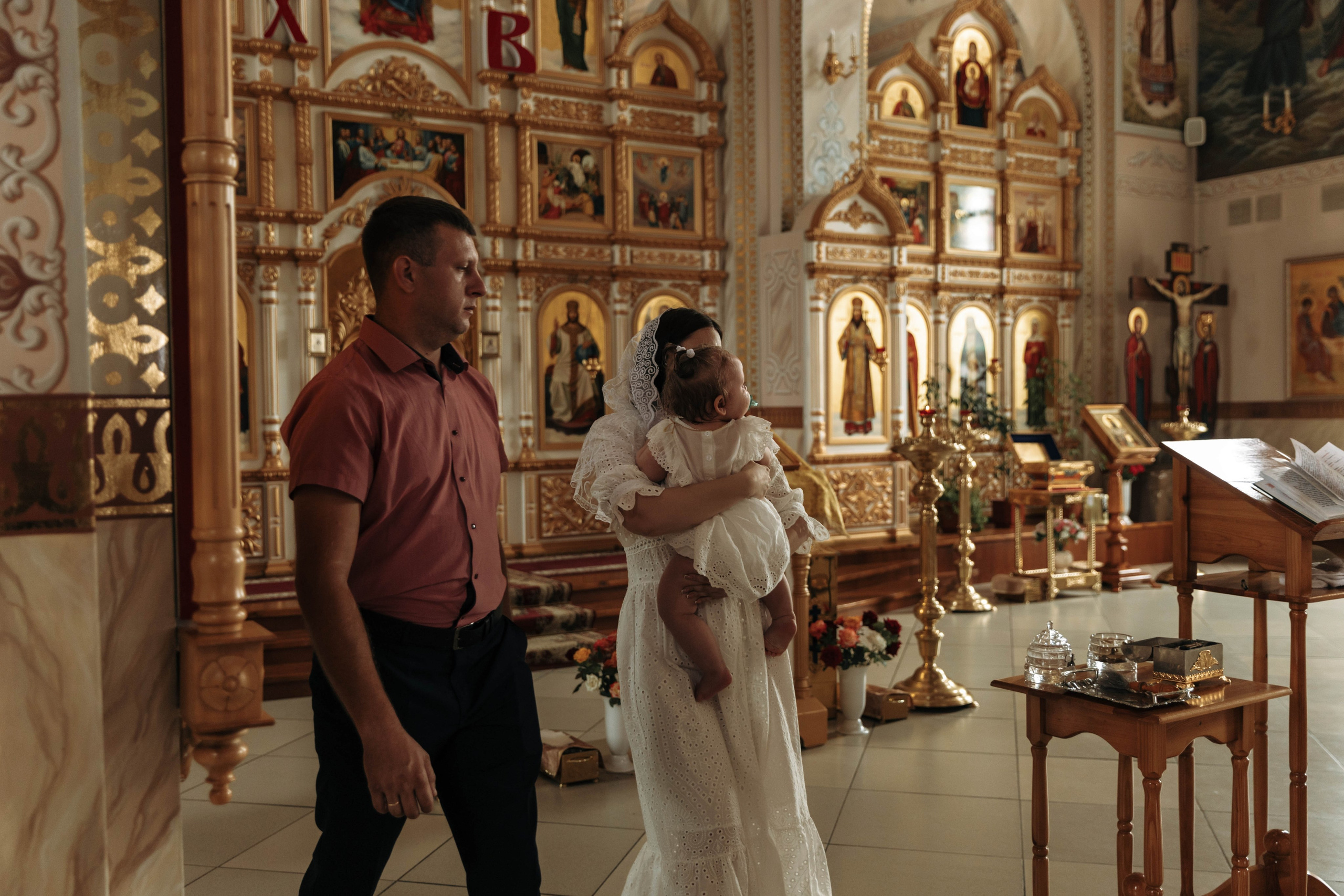 Таинство Крещения Сони. Фотограф Сальск Катерина