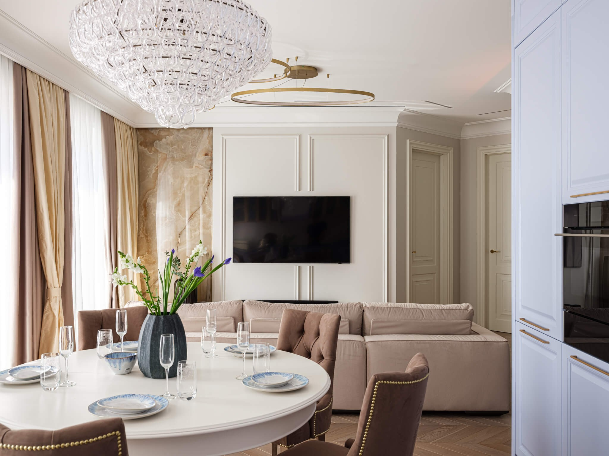 Квартира: дизайн Юлия Соколова, съемка для Трио-интерьер. Фотограф Василий Буланов