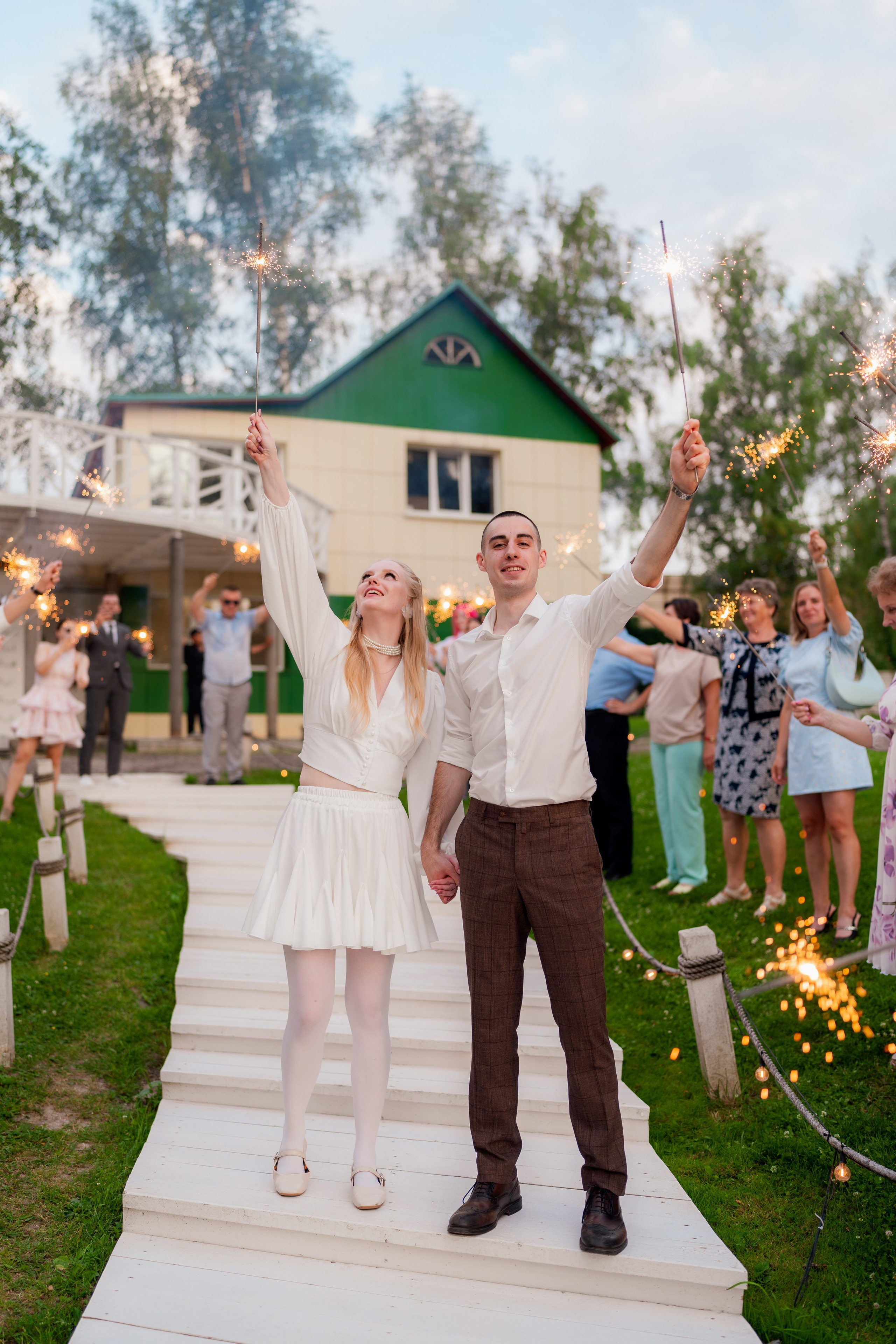 Денис и Надежда. Венчание + свадебный банкет. Свадебный фотограф Москва