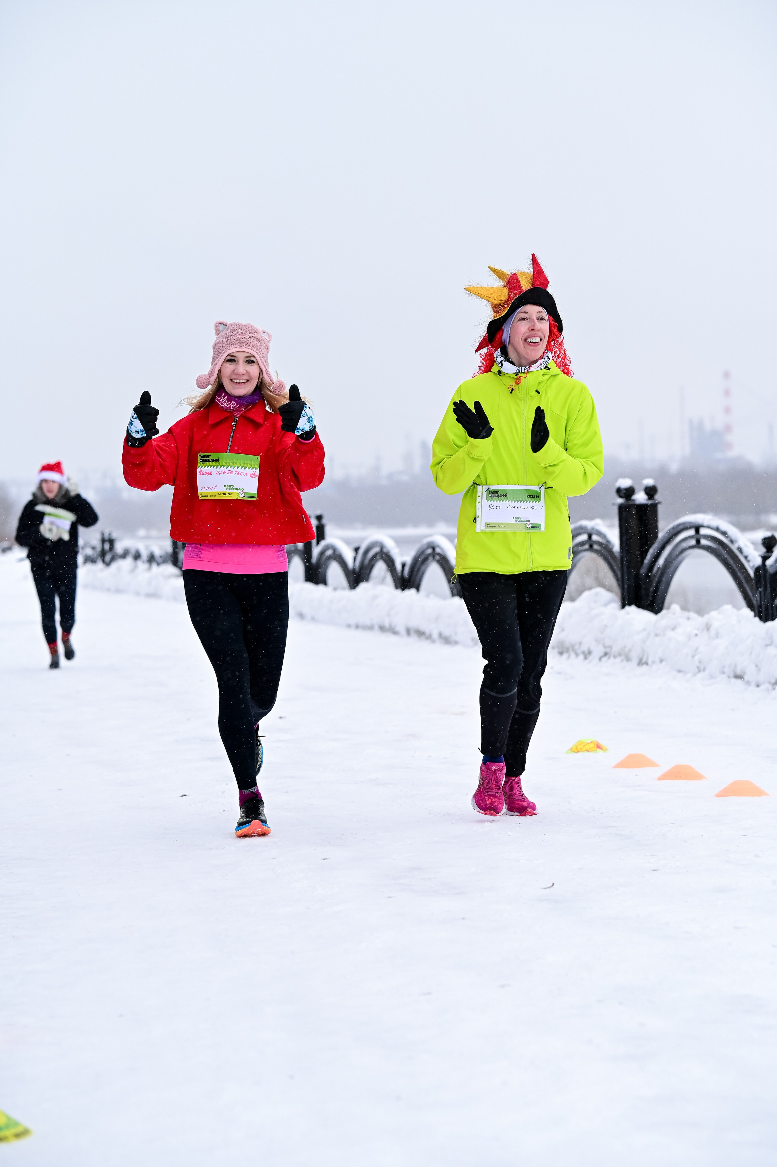 Новогодние 5 Вёрст Марьино и Забег обещаний (01.01.25). Фотограф | Ирина Гамзинова | Москва