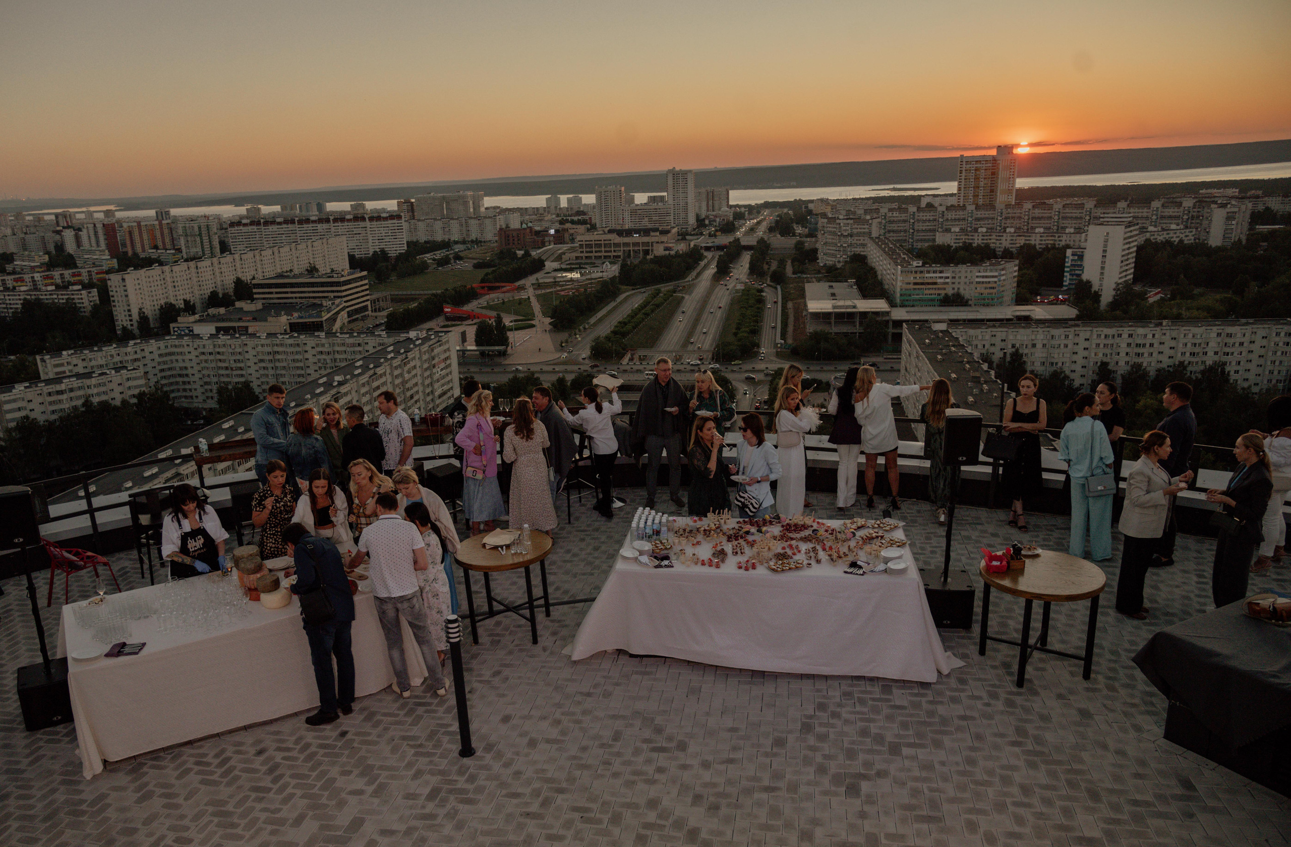 Дегустационный вечер на высоте. Фотограф Алёна Евграфова