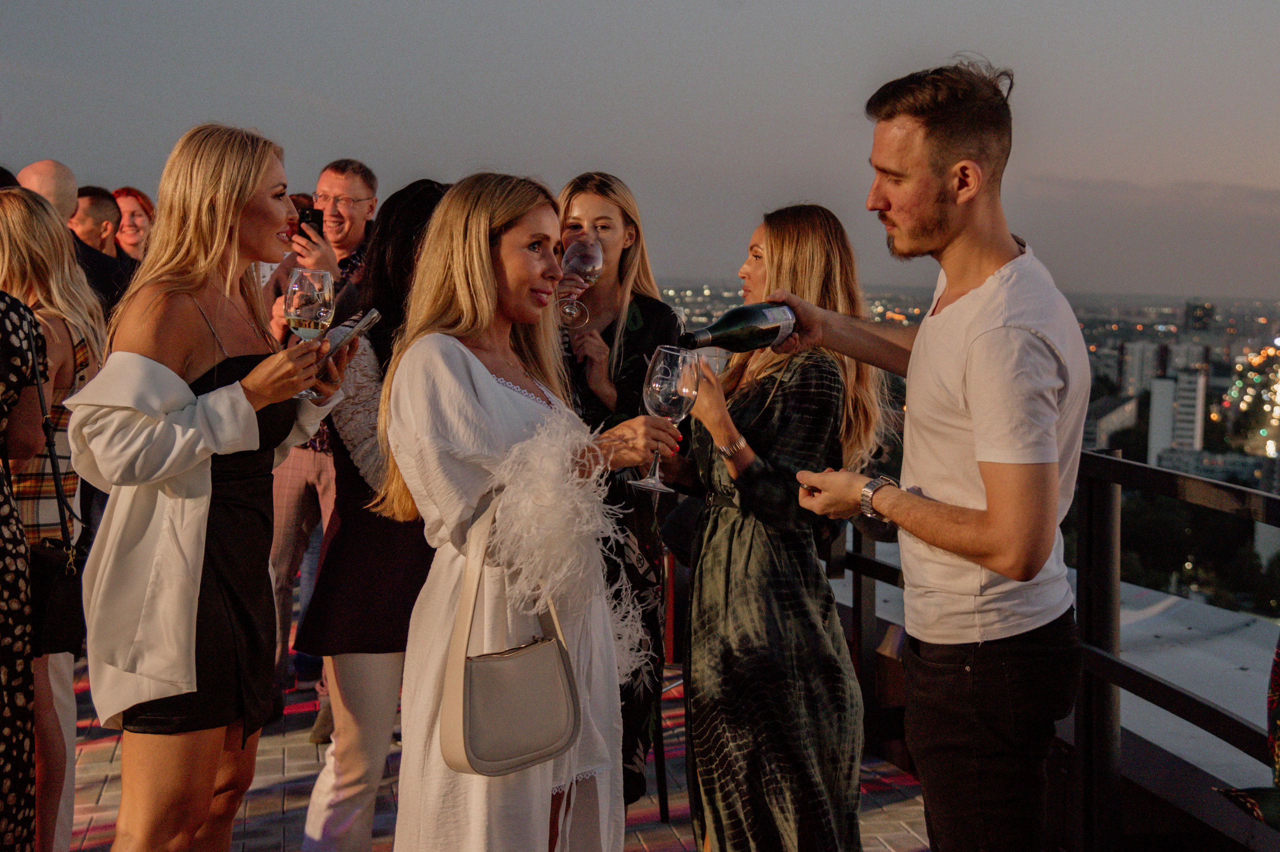 Дегустационный вечер на высоте. Фотограф Алёна Евграфова