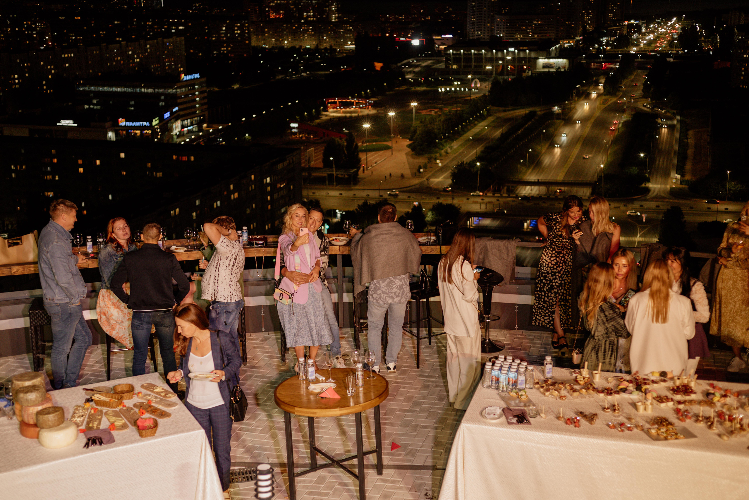 Дегустационный вечер на высоте. Фотограф Алёна Евграфова