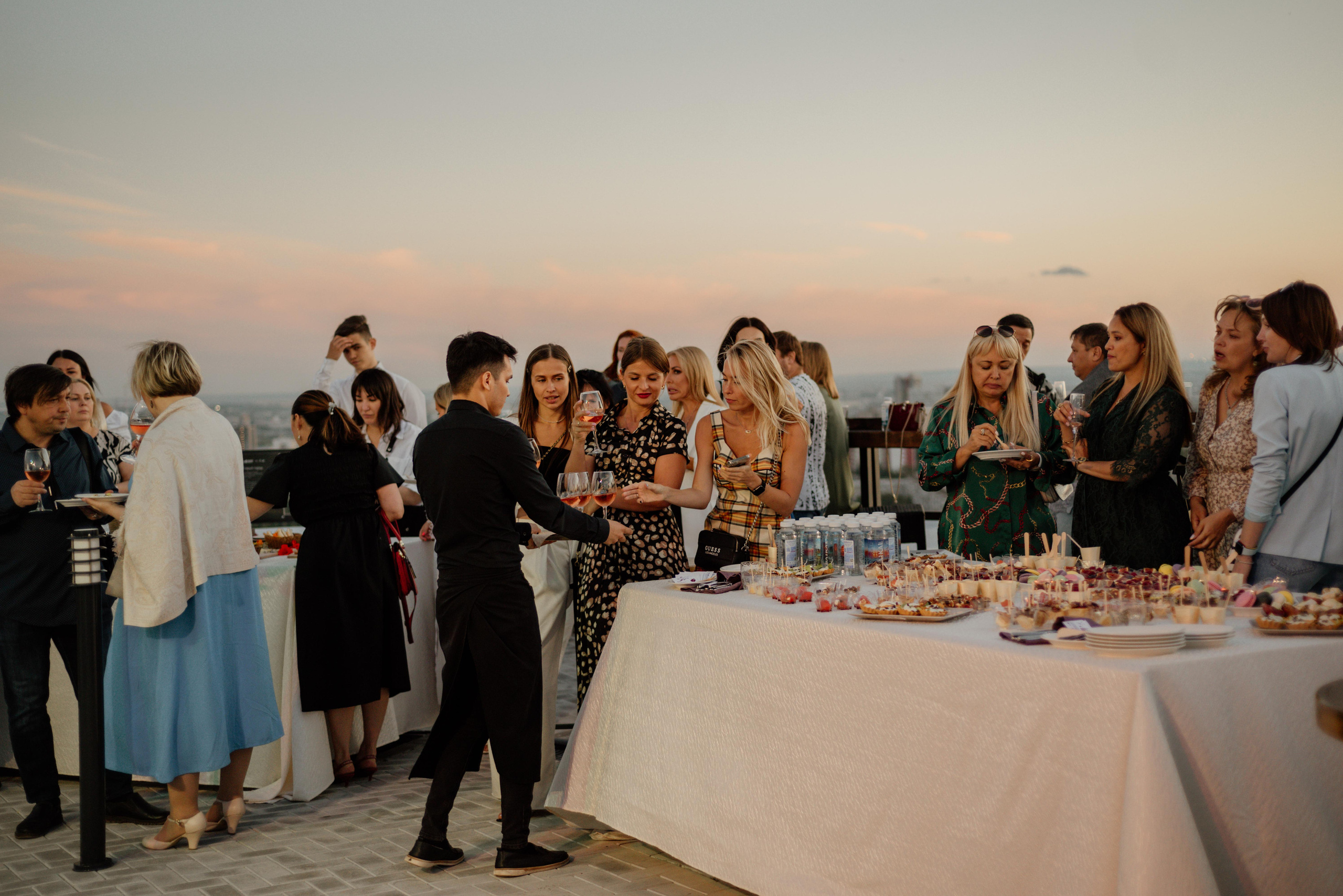 Дегустационный вечер на высоте. Фотограф Алёна Евграфова