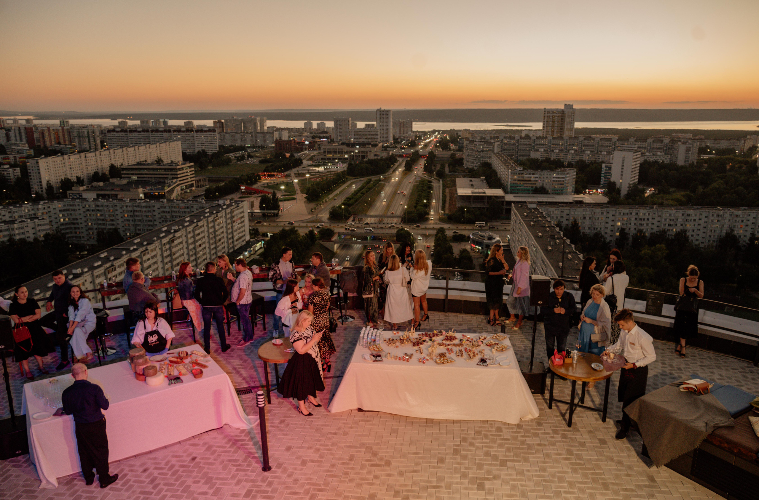 Дегустационный вечер на высоте. Фотограф Алёна Евграфова