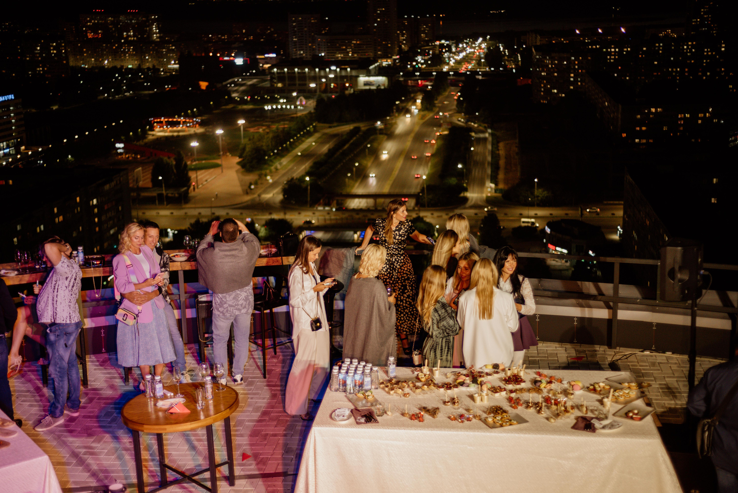 Дегустационный вечер на высоте. Фотограф Алёна Евграфова