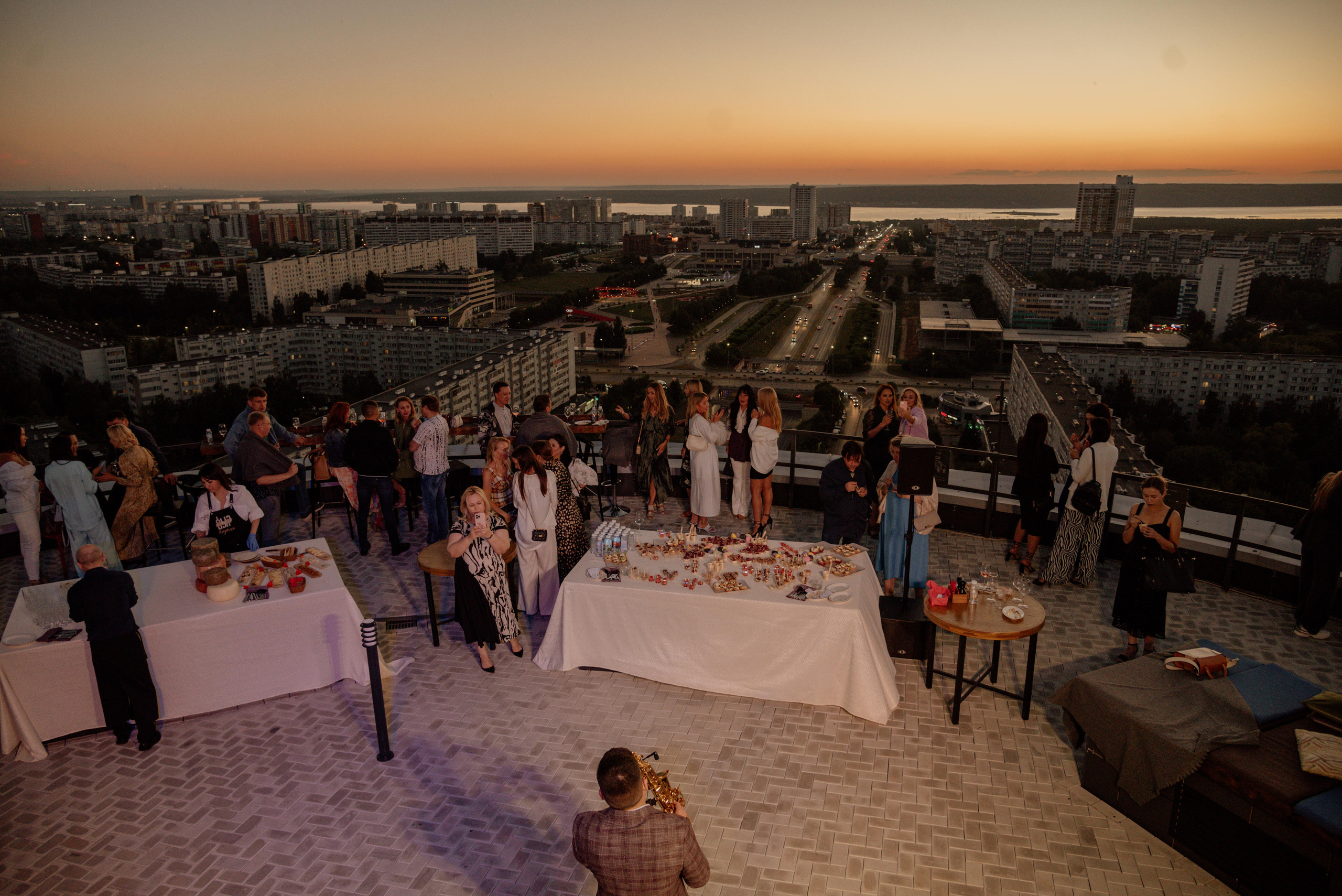 Дегустационный вечер на высоте. Фотограф Алёна Евграфова