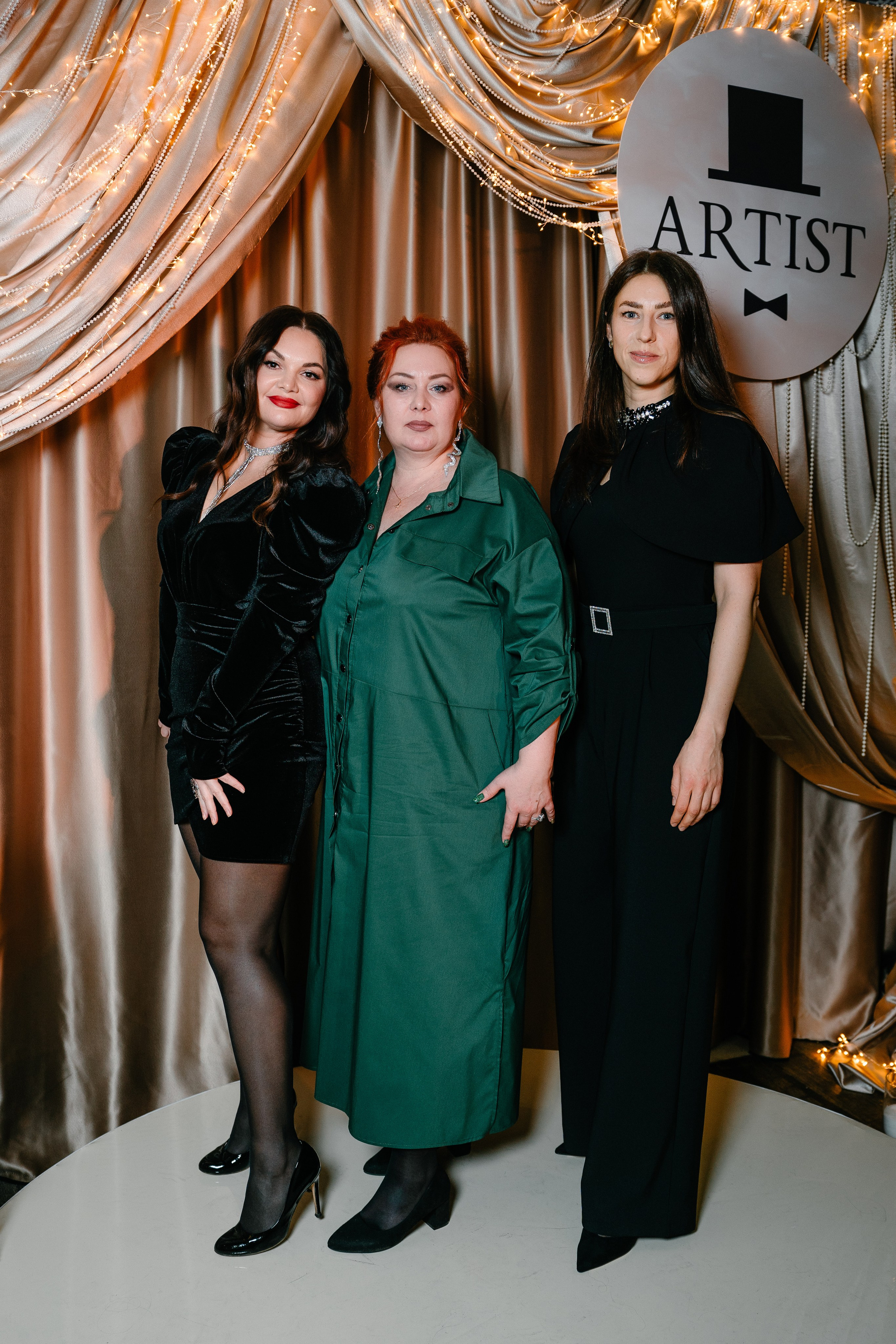 Новогодний вечер в Артисте. Свадебный и семейный фотограф в Воронеже Анастасия Бойко