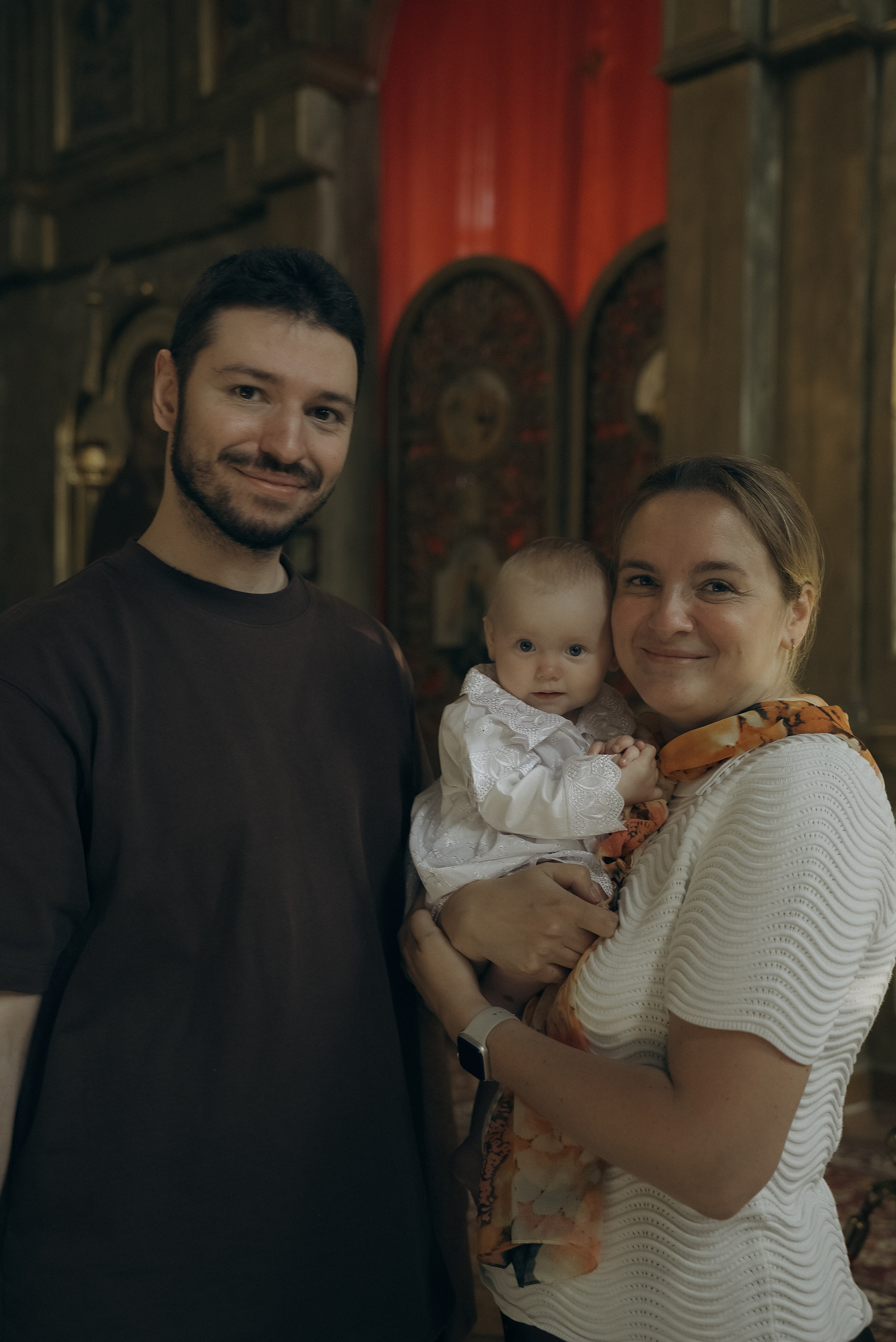 Новокрещённые Ева и Макар. Видеограф в Архангельске Елена Курбатова